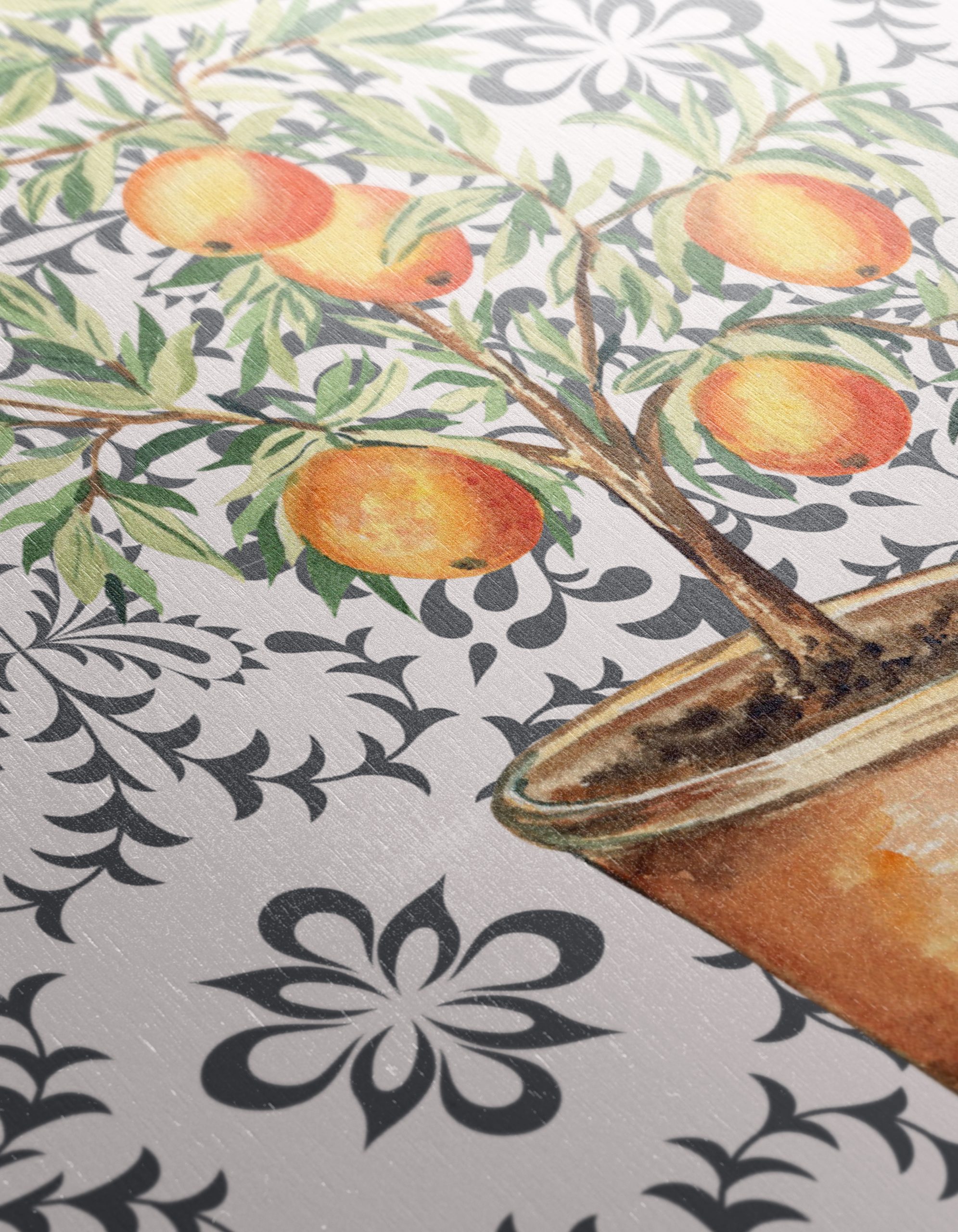 Capri Orange Tree Botanical Art - Image 12