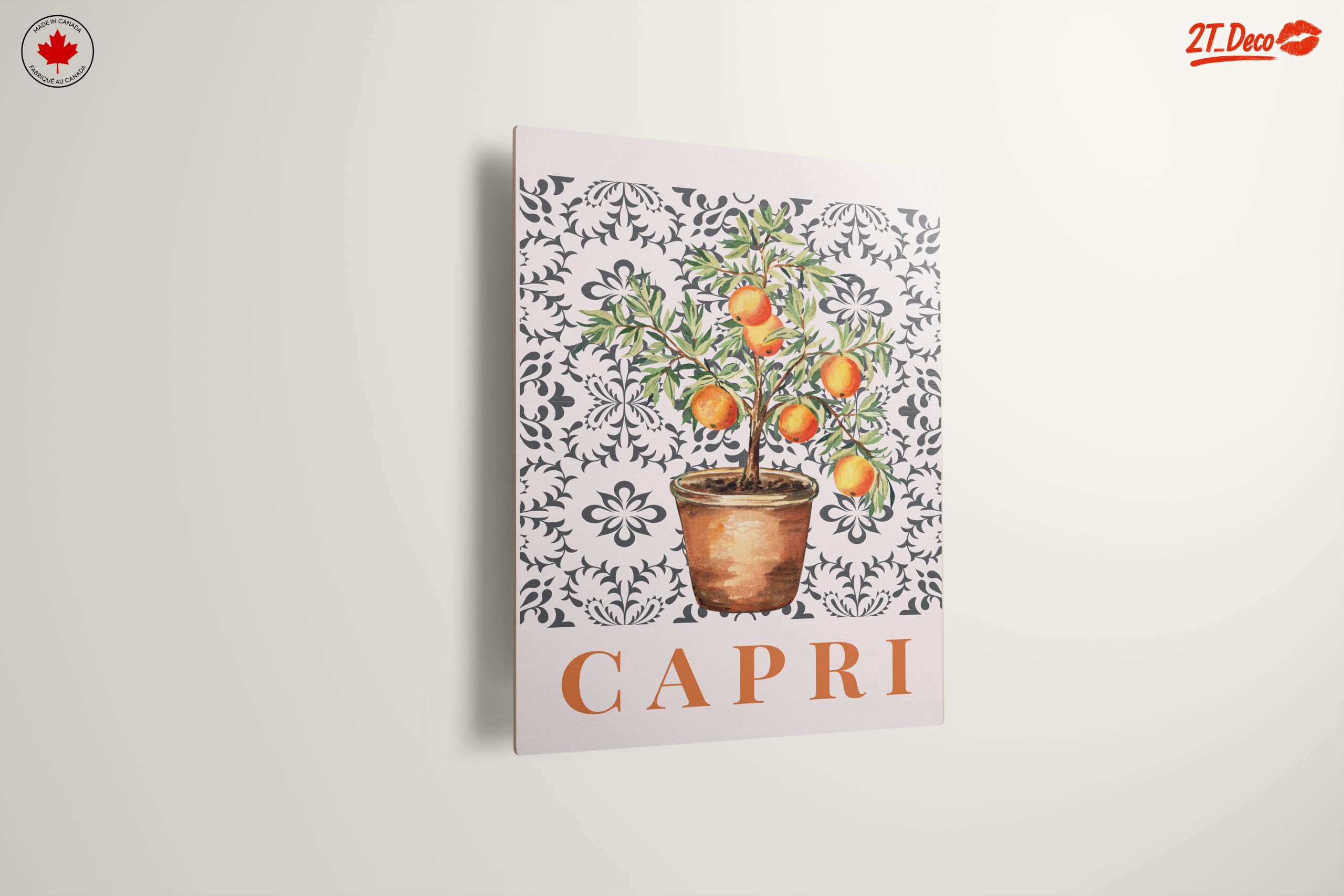 Capri Orange Tree Botanical Art - Image 13