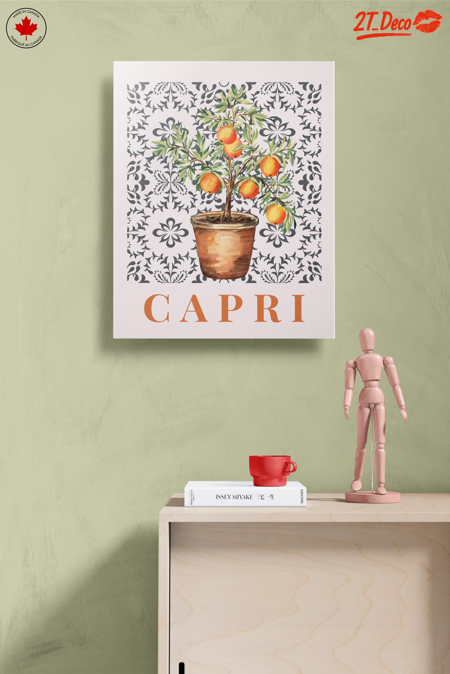 Capri Orange Tree Botanical Art - Image 14