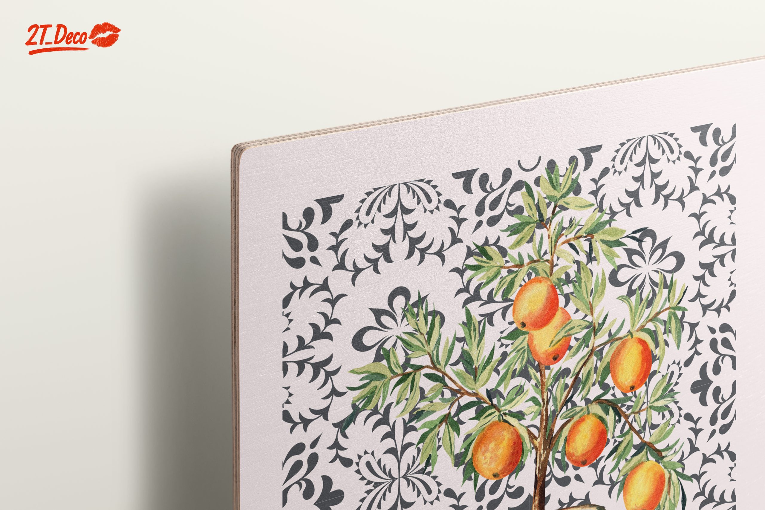 Capri Orange Tree Botanical Art - Image 15