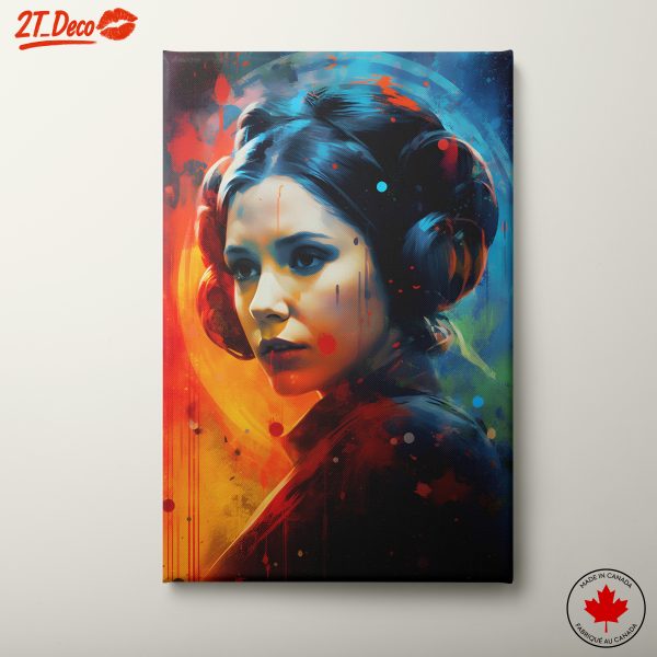 Vibrant Contemporary Character Art Portrait
