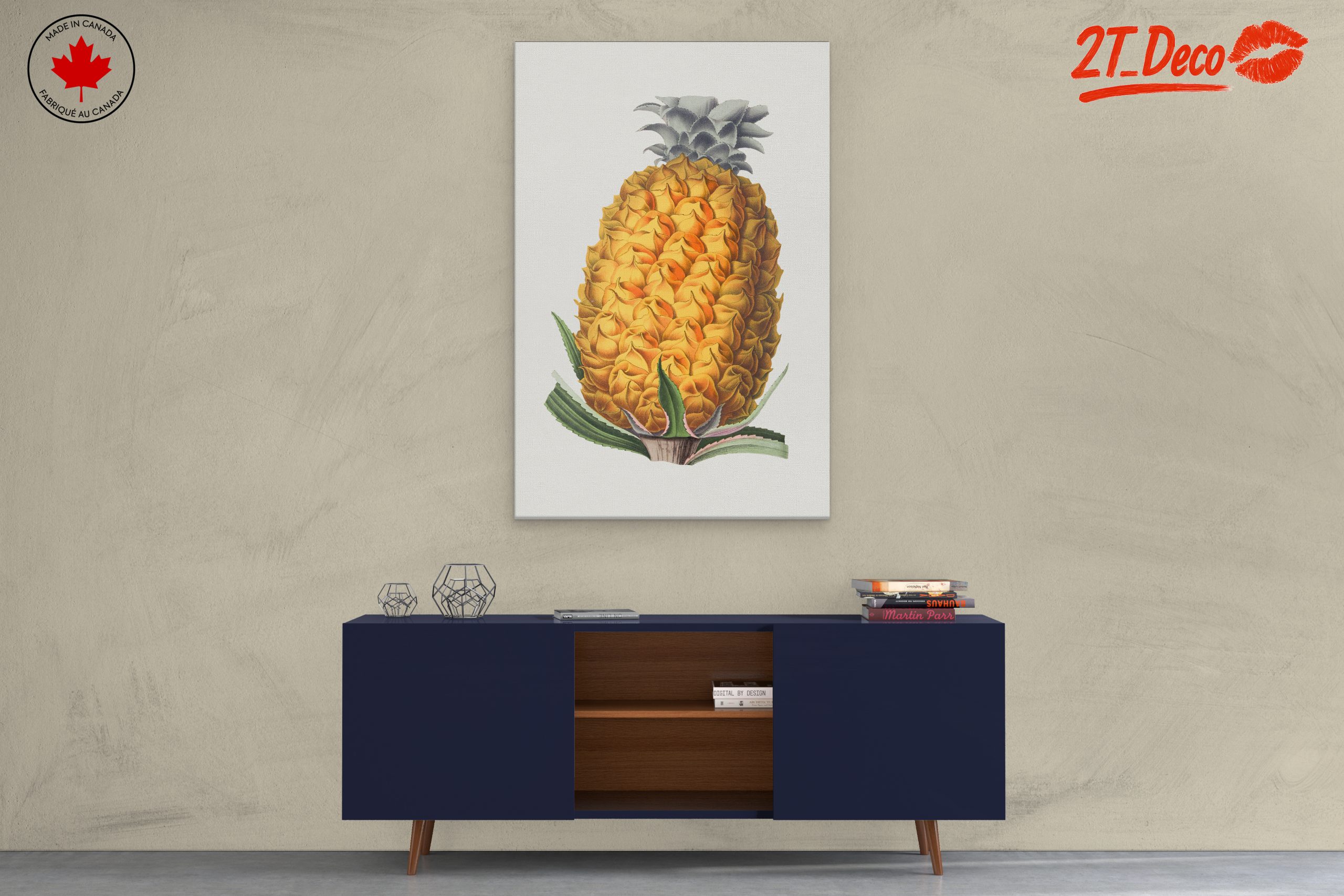Pineapple Abstract Food Art - Image 3