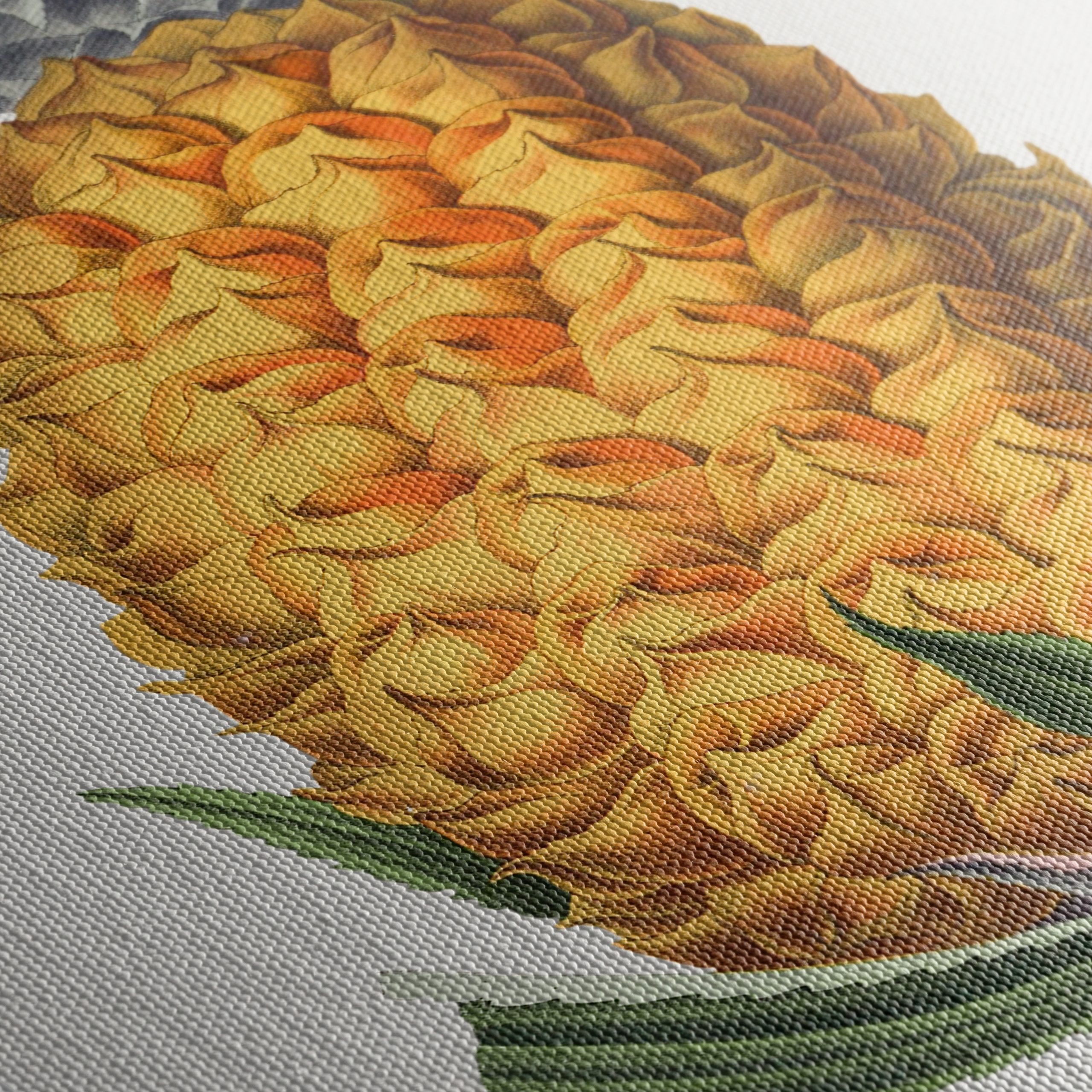 Pineapple Abstract Food Art - Image 5