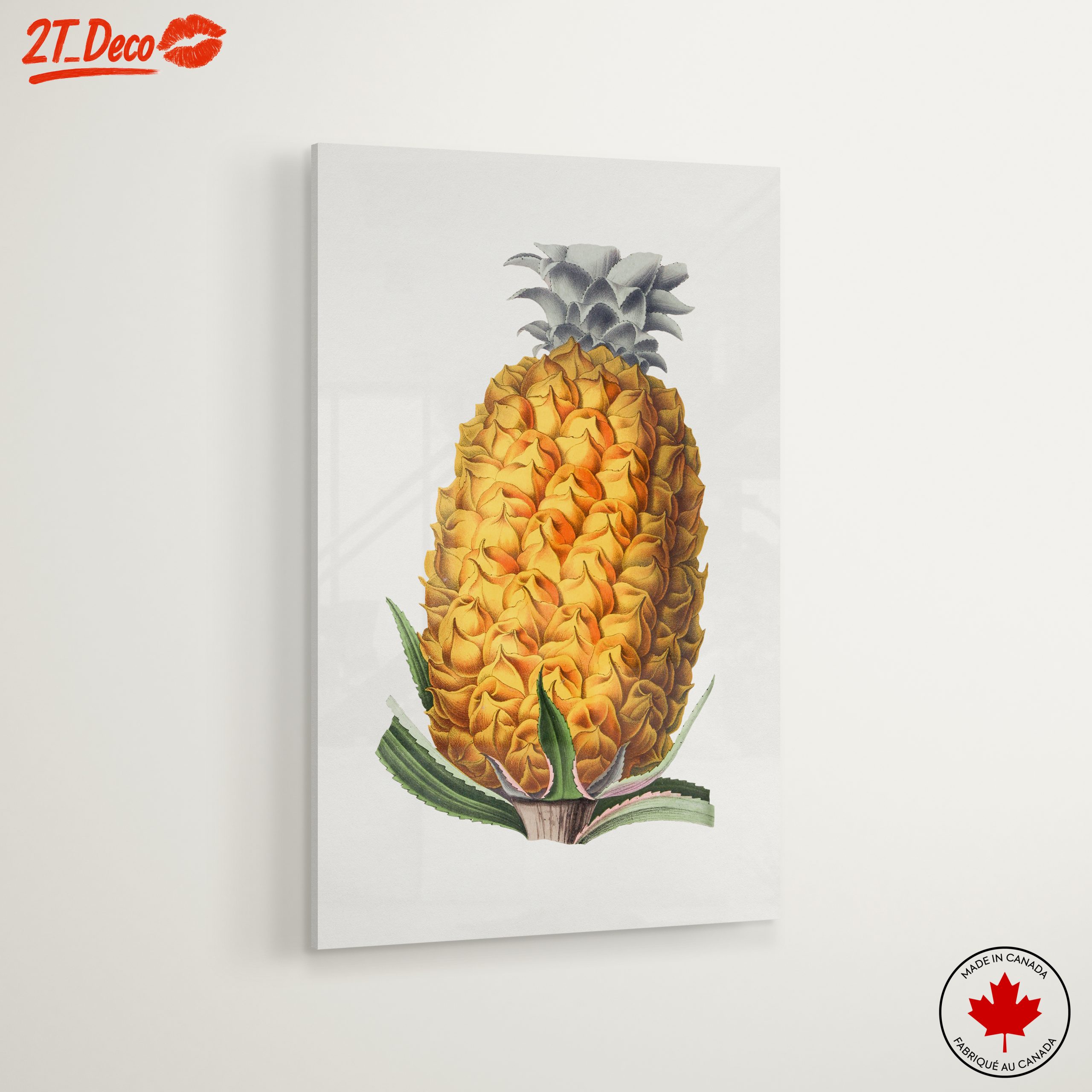 Pineapple Abstract Food Art - Image 6