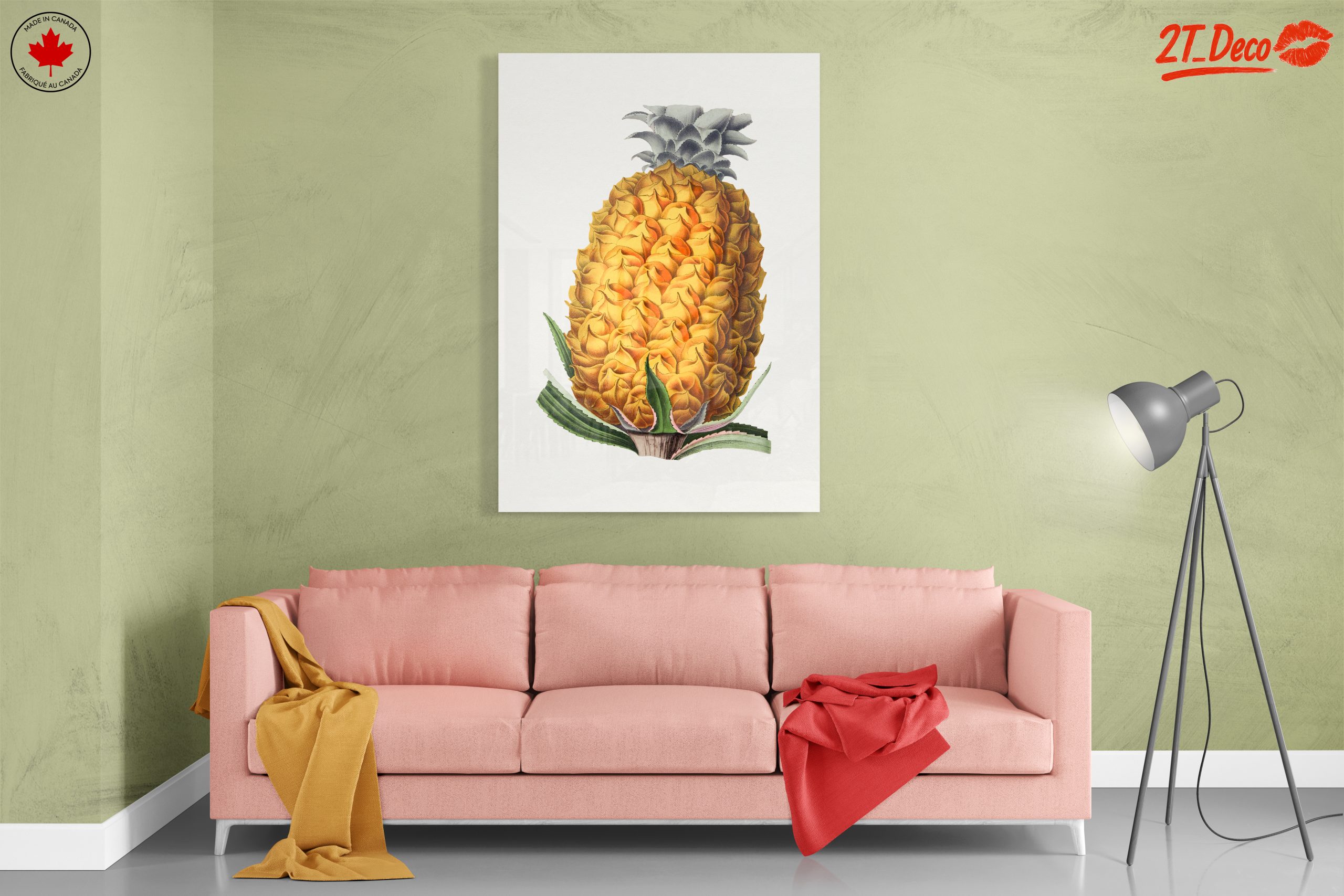 Pineapple Abstract Food Art - Image 7