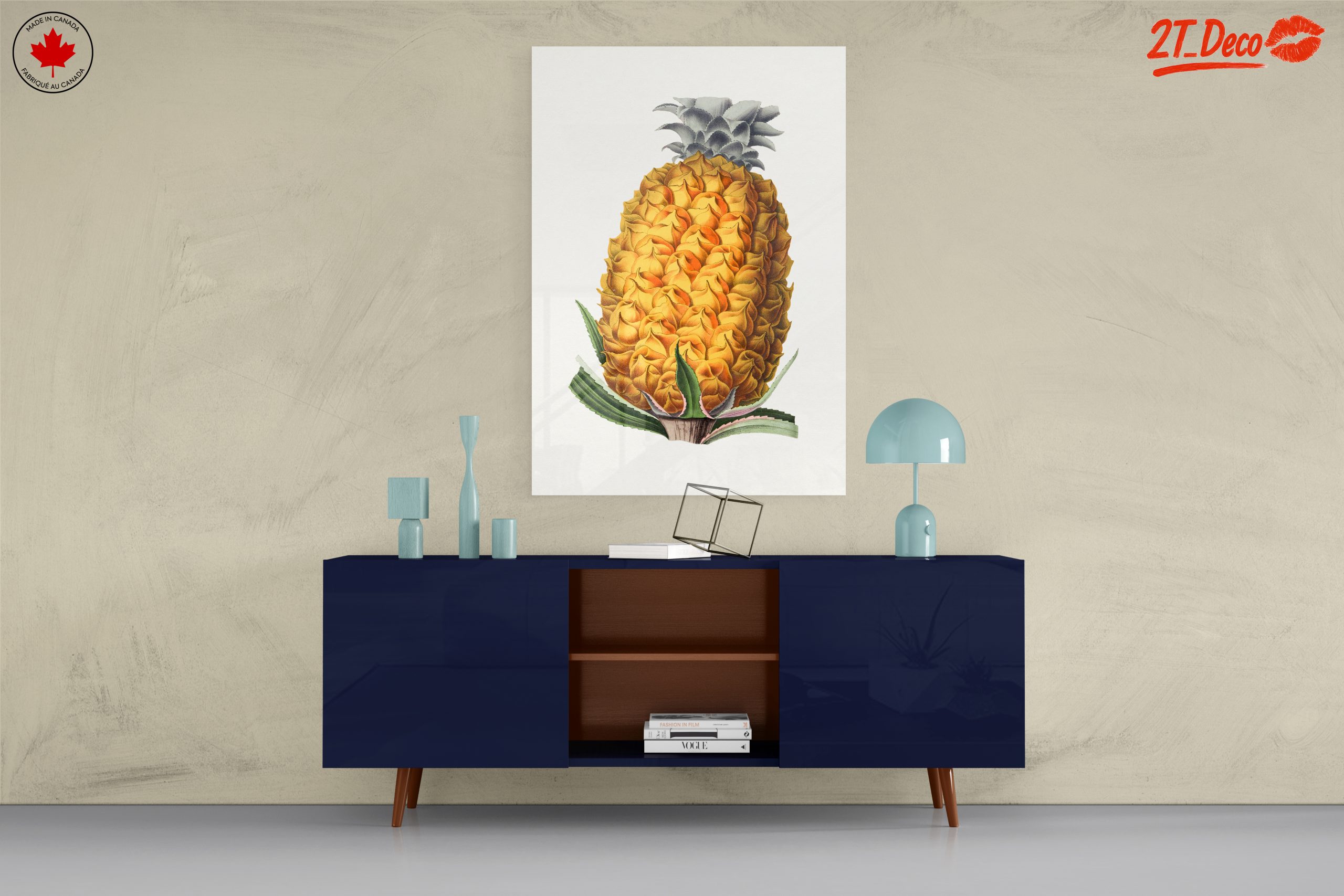Pineapple Abstract Food Art - Image 8