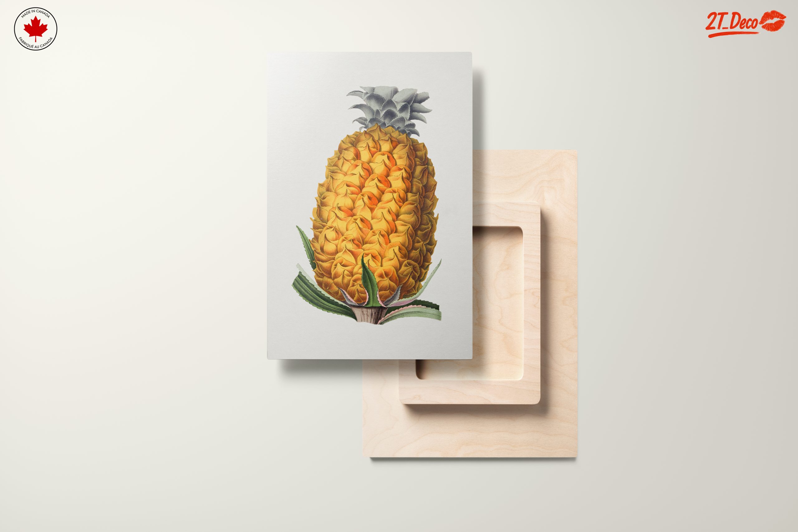 Pineapple Abstract Food Art - Image 11