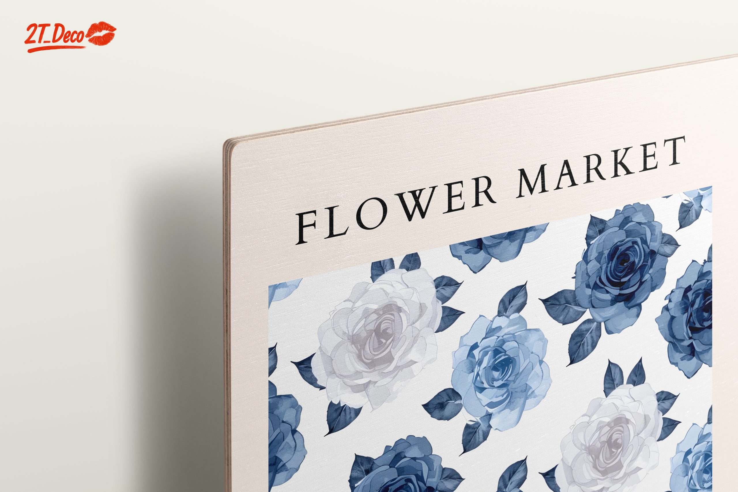 Blue and White Floral Design Inspired by Bruges - Image 15