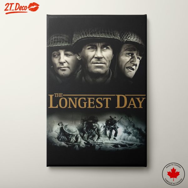 The Longest Day Vintage Movie Poster