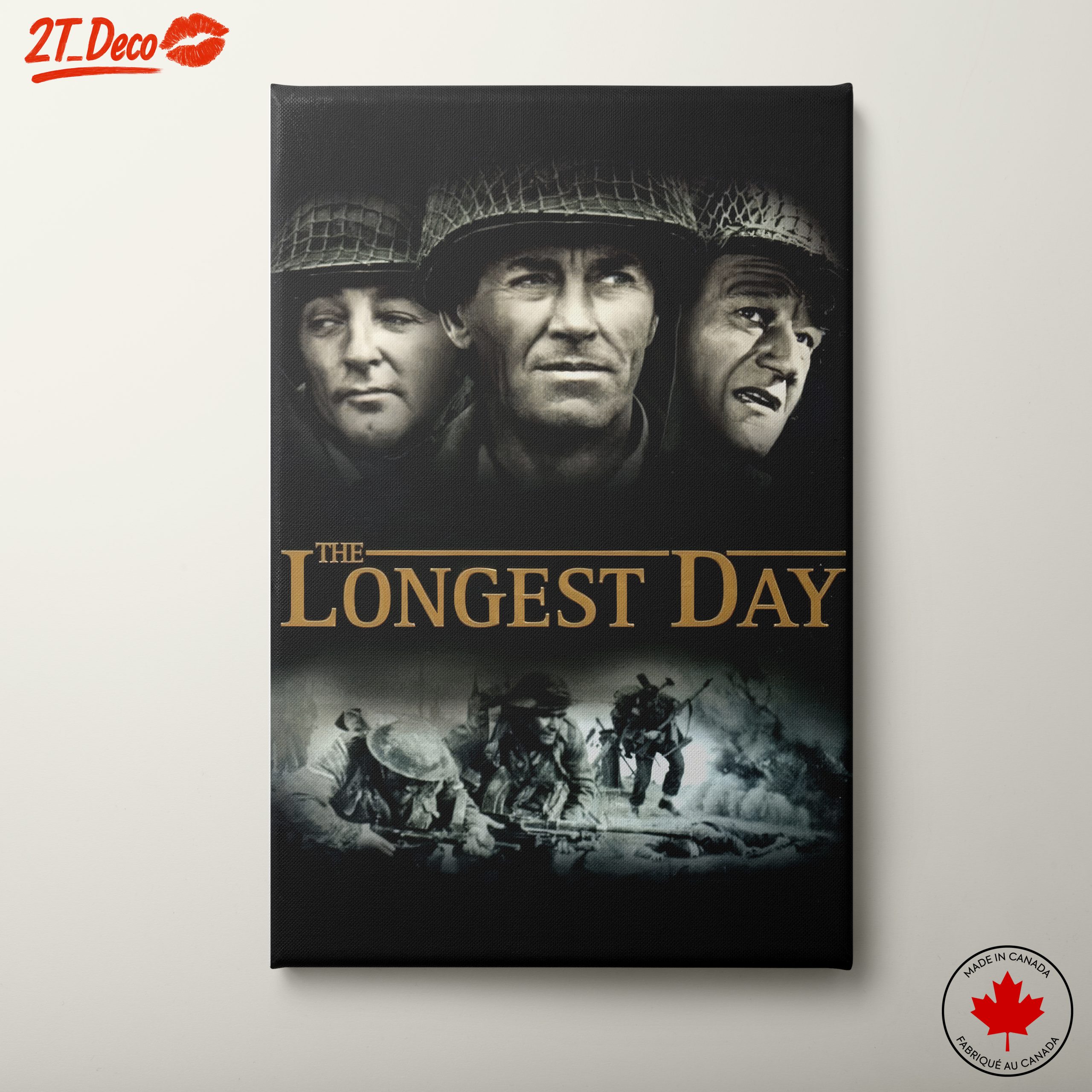 The Longest Day Vintage Movie Poster