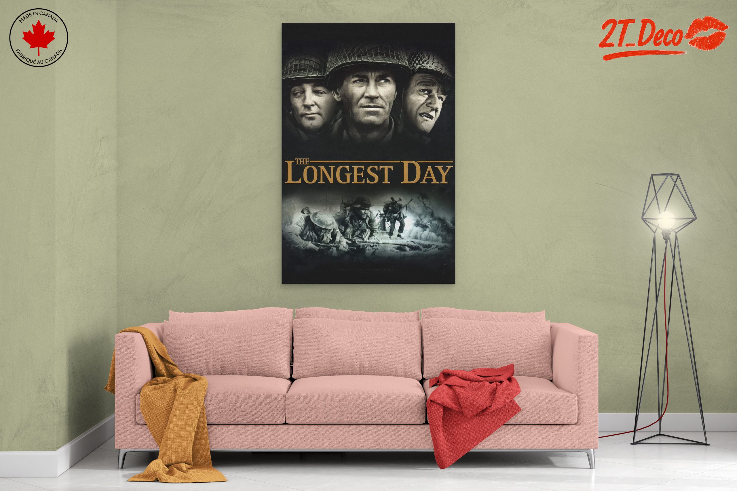 The Longest Day Vintage Movie Poster - Image 2