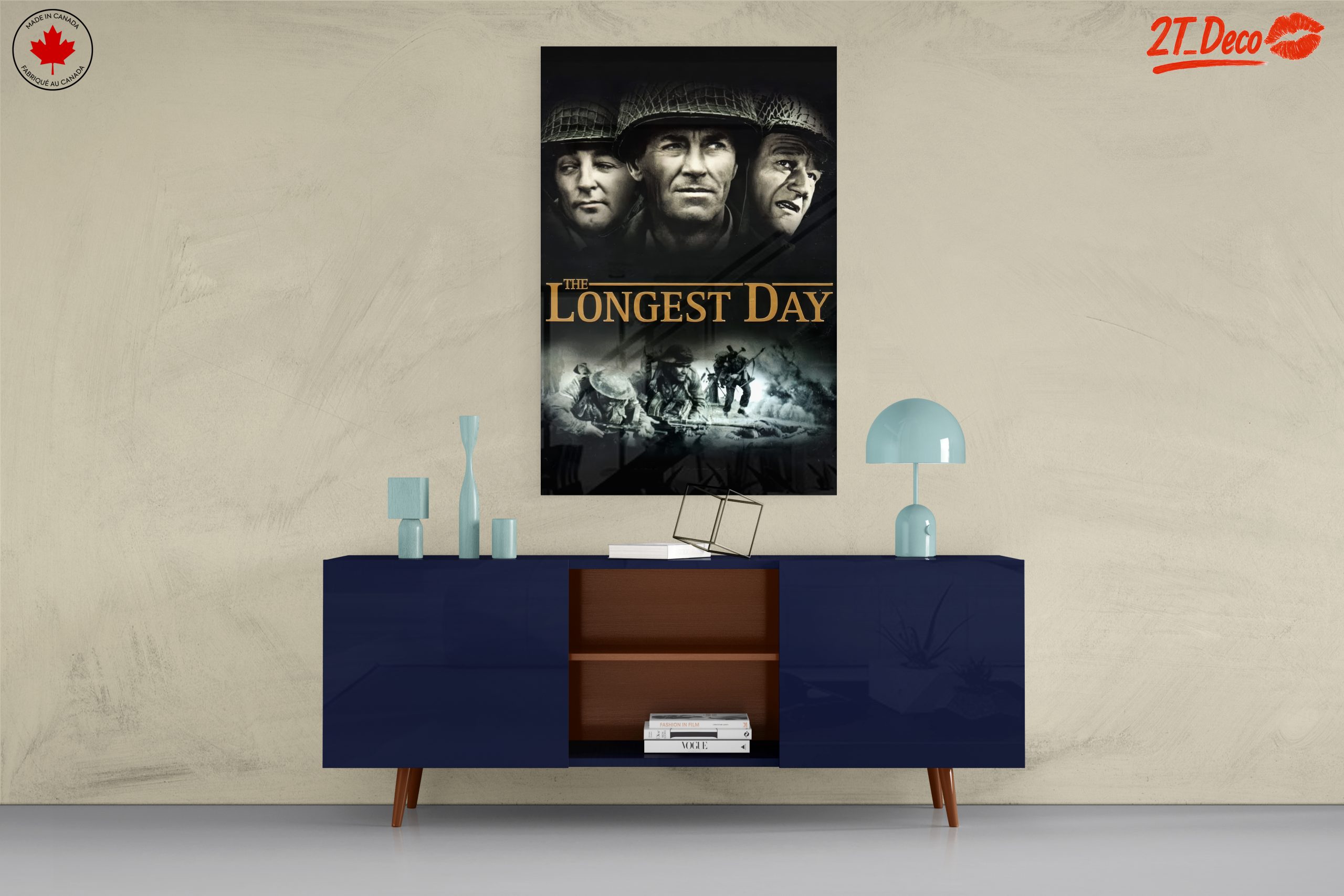 The Longest Day Vintage Movie Poster - Image 8
