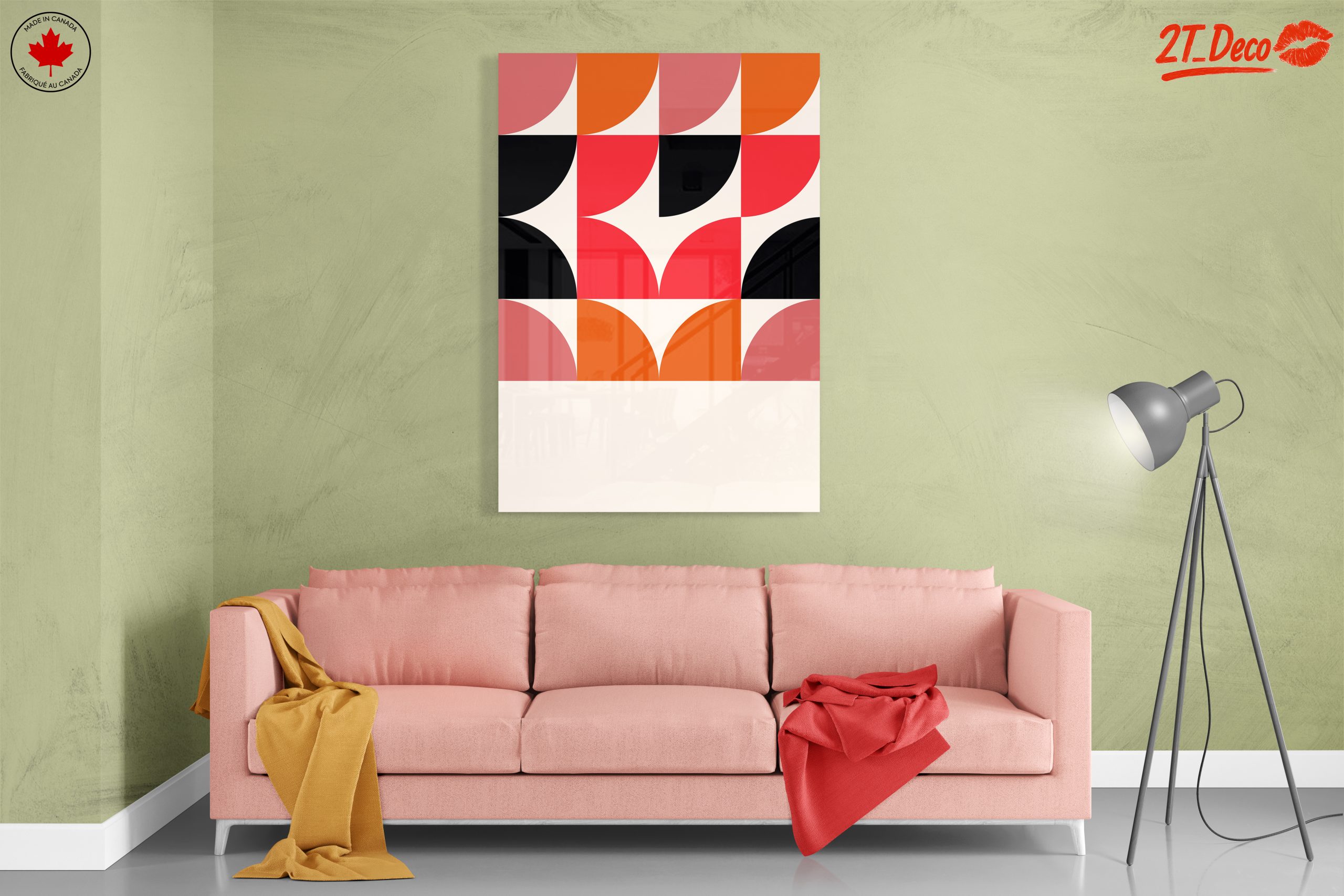 Colorful Geometric Abstract Art for Home - Image 7
