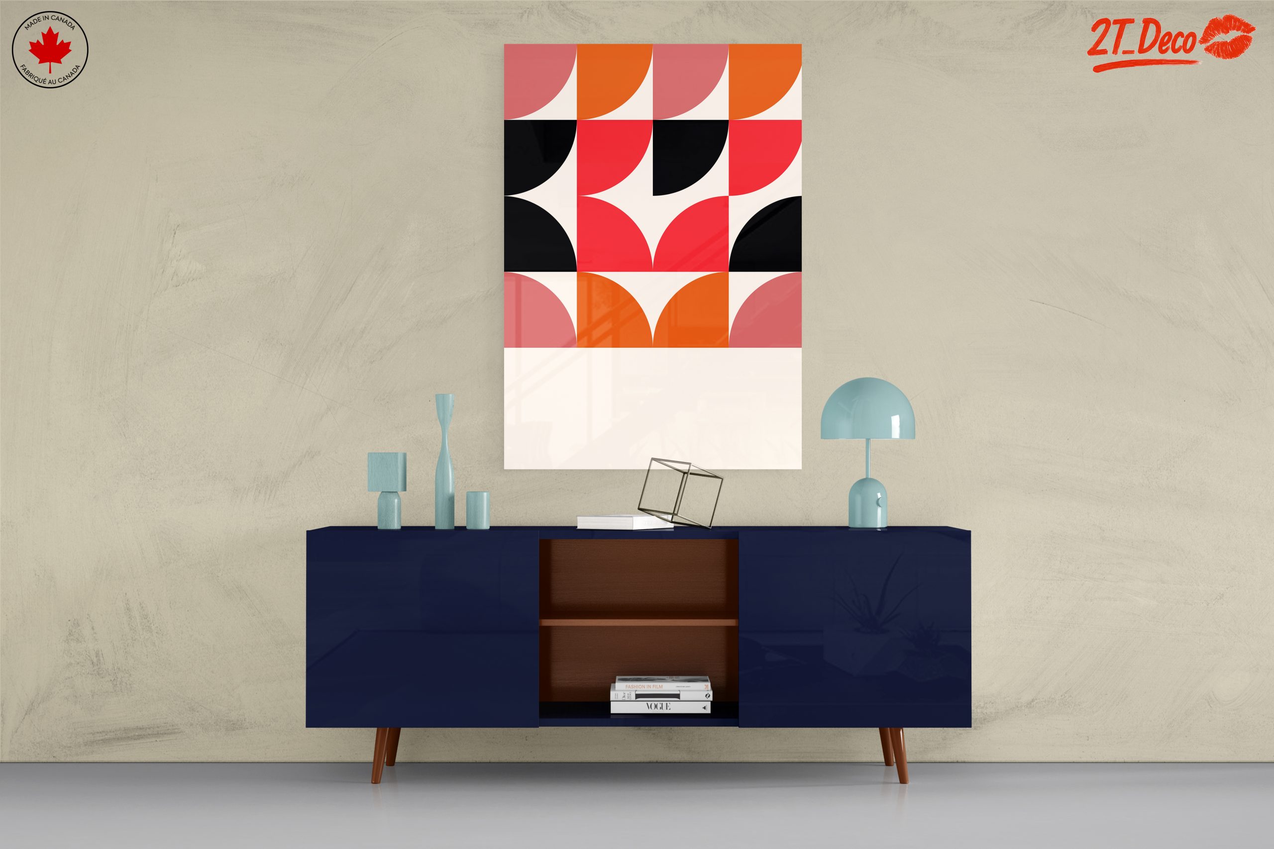 Colorful Geometric Abstract Art for Home - Image 8