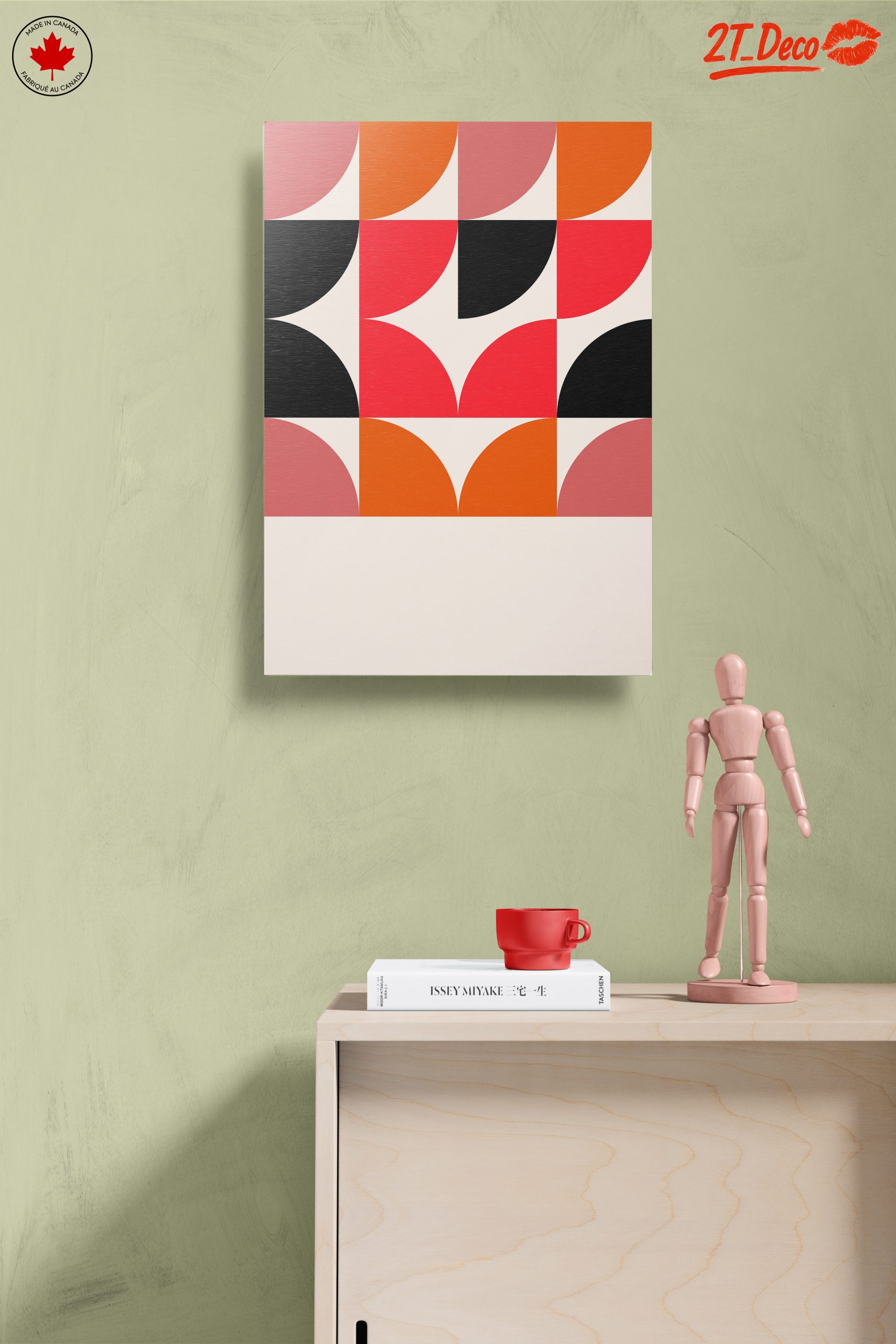 Colorful Geometric Abstract Art for Home - Image 14