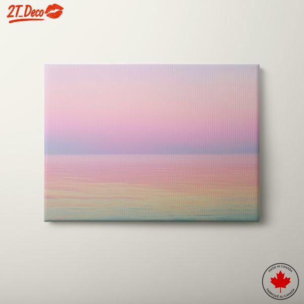 Soft Gradient Abstract Ocean Art
