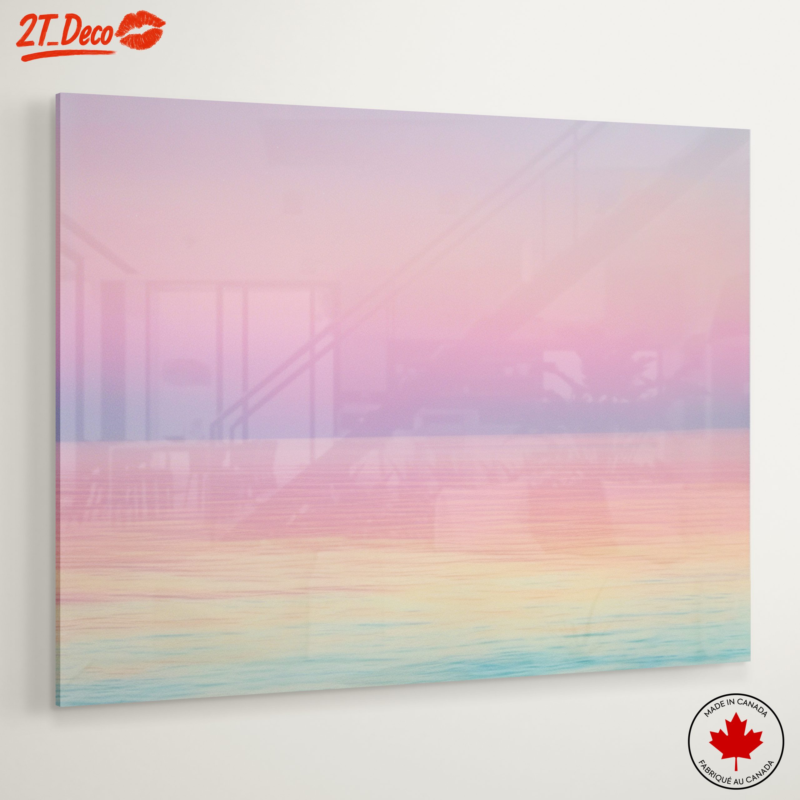 Soft Gradient Abstract Ocean Art - Image 6