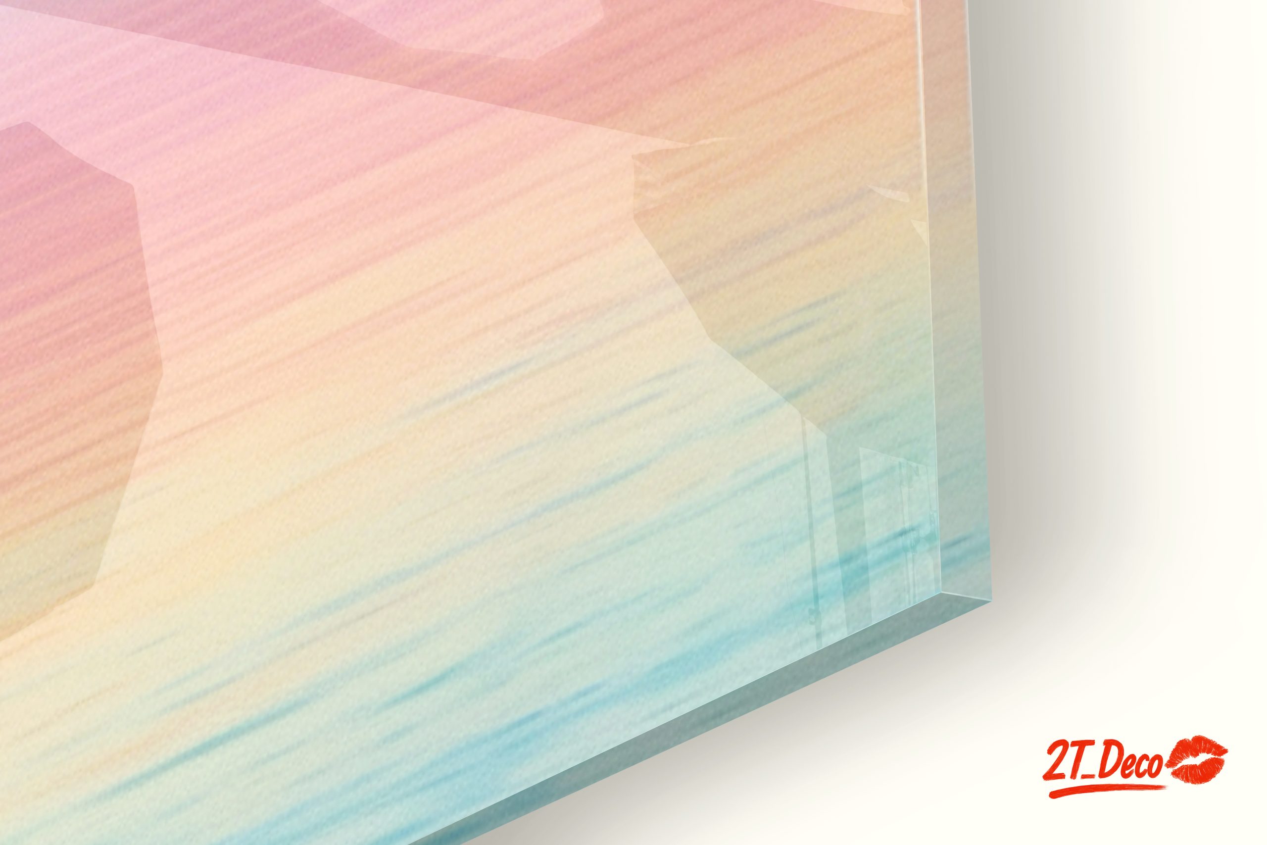 Soft Gradient Abstract Ocean Art - Image 9