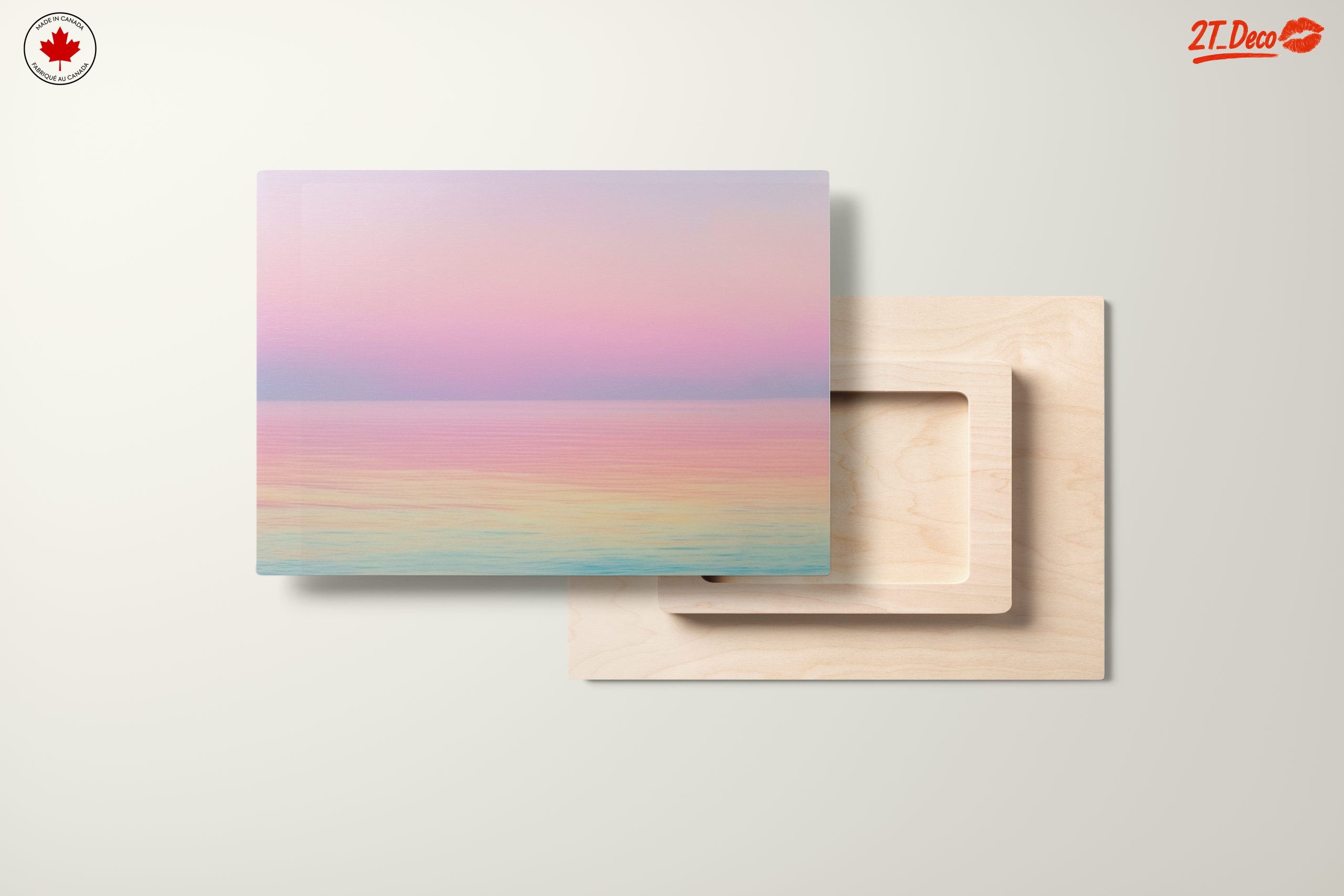 Soft Gradient Abstract Ocean Art - Image 11