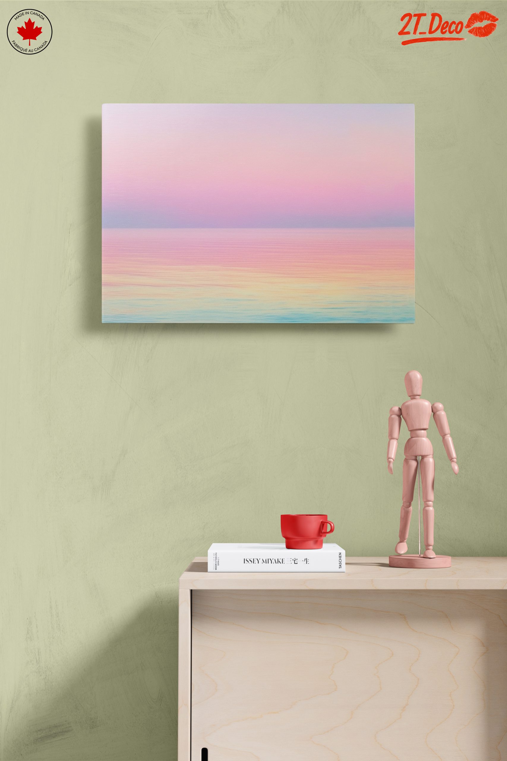 Soft Gradient Abstract Ocean Art - Image 14