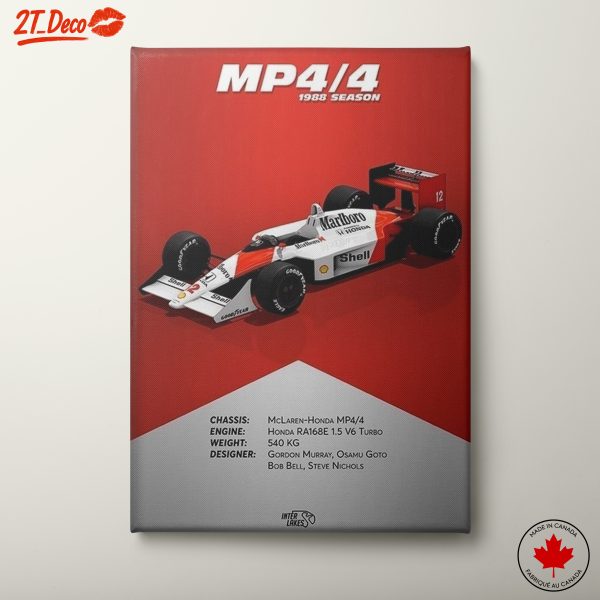 McLaren Honda MP4/4 Car Artwork