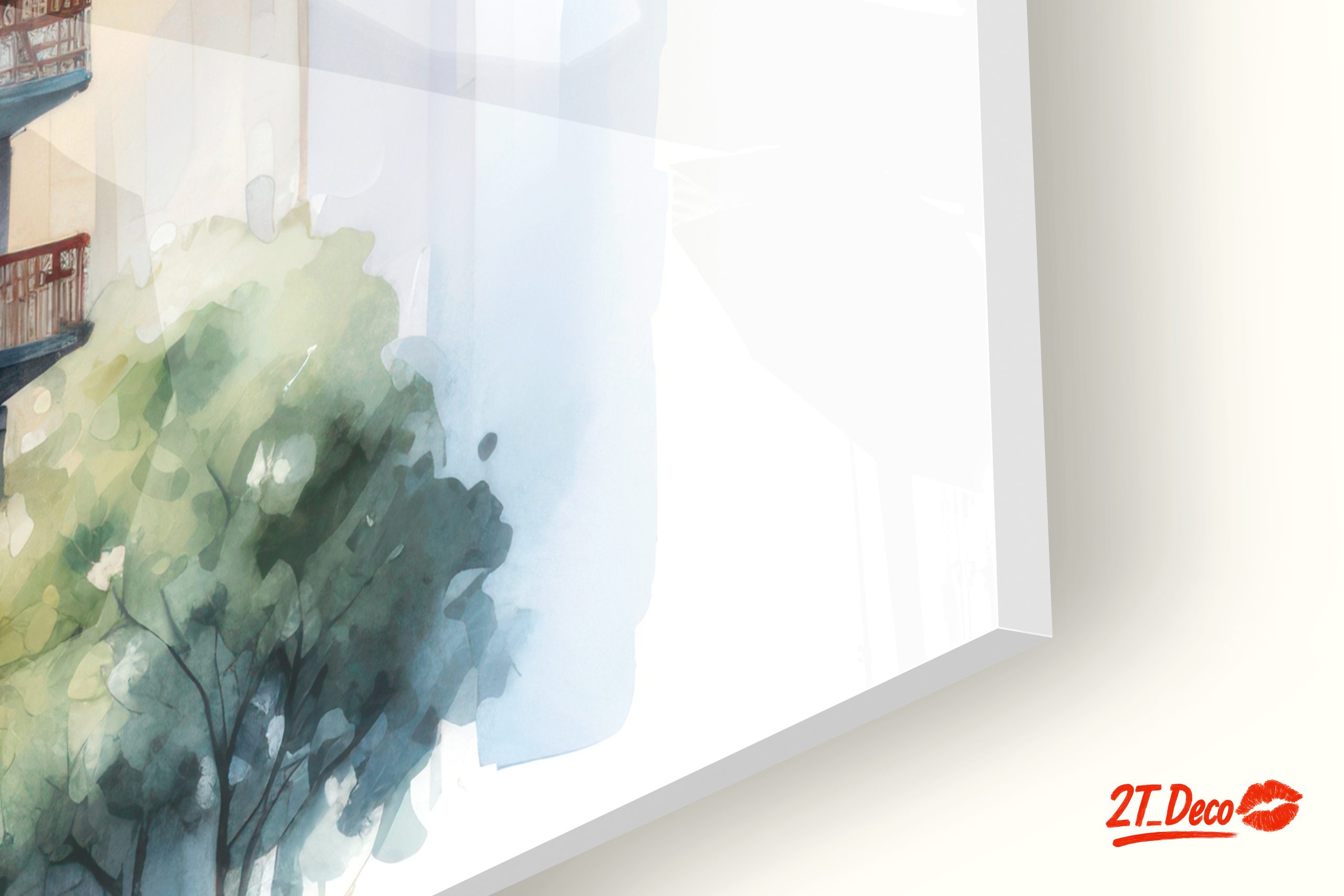 Contemporary Urban Building Artwork - Image 9