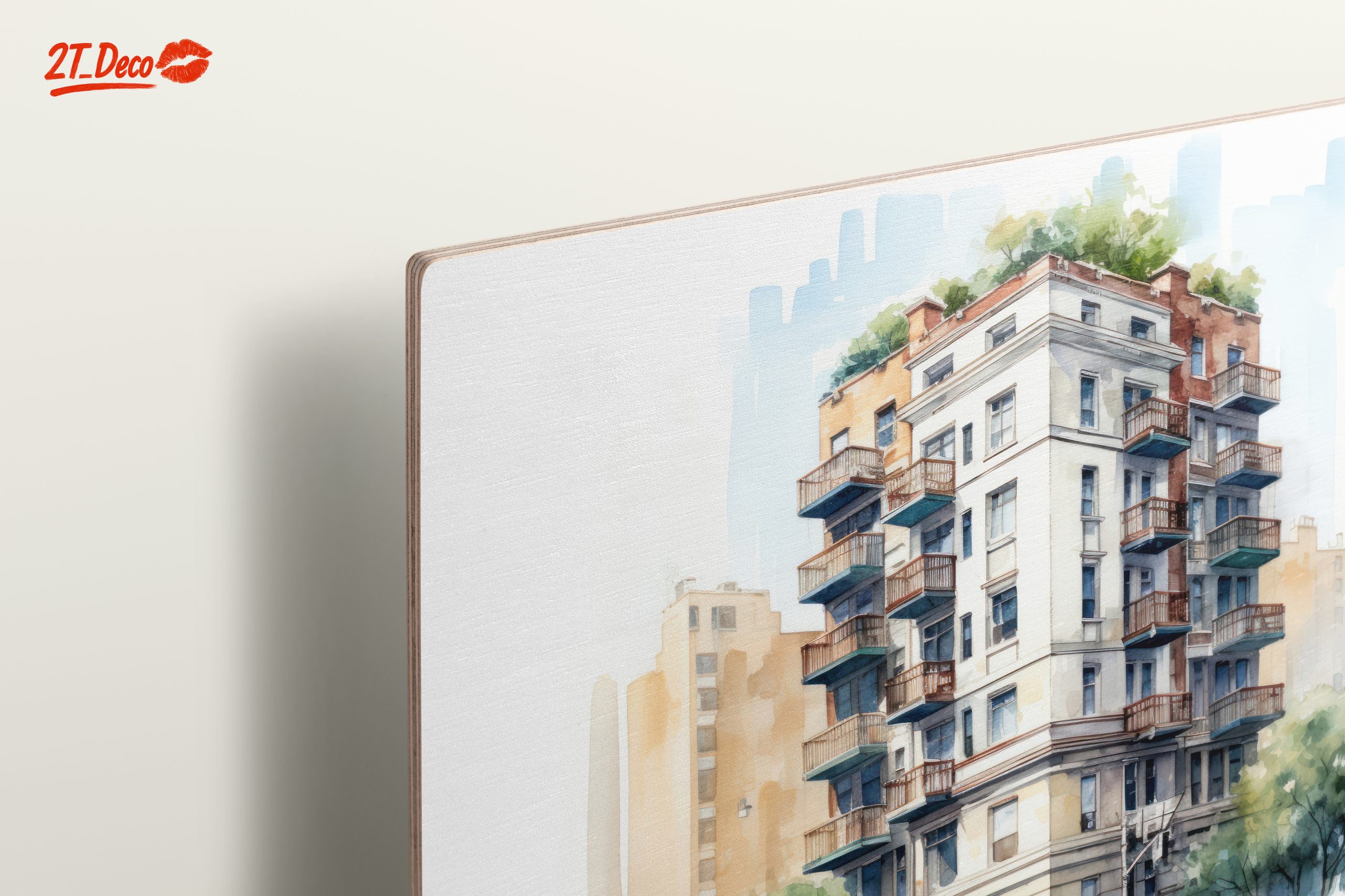 Contemporary Urban Building Artwork - Image 15