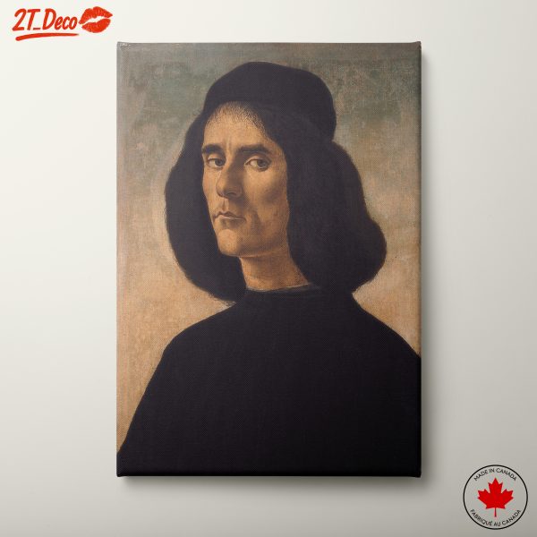 Classic Artistic Portrait of a Historical Figure