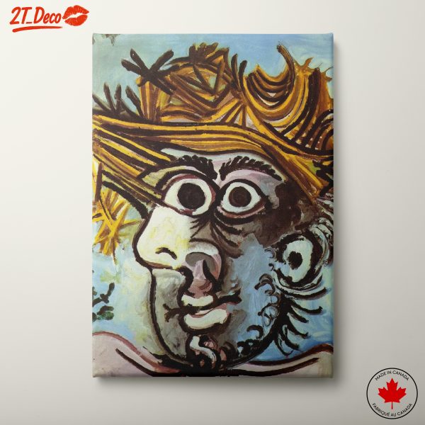 Vivid Abstract Art Portrait
