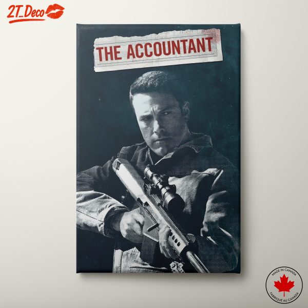 Stylized Character From The Accountant Movie