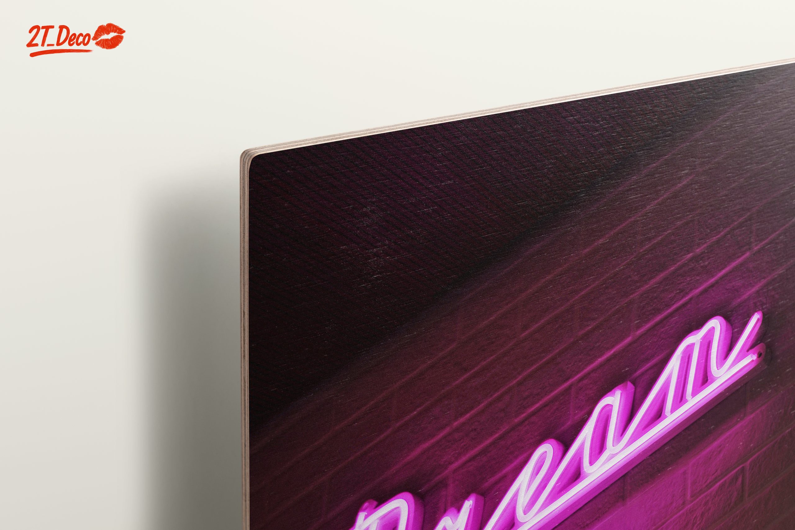 Dream Big Neon Inspirational Wall Art - Image 15