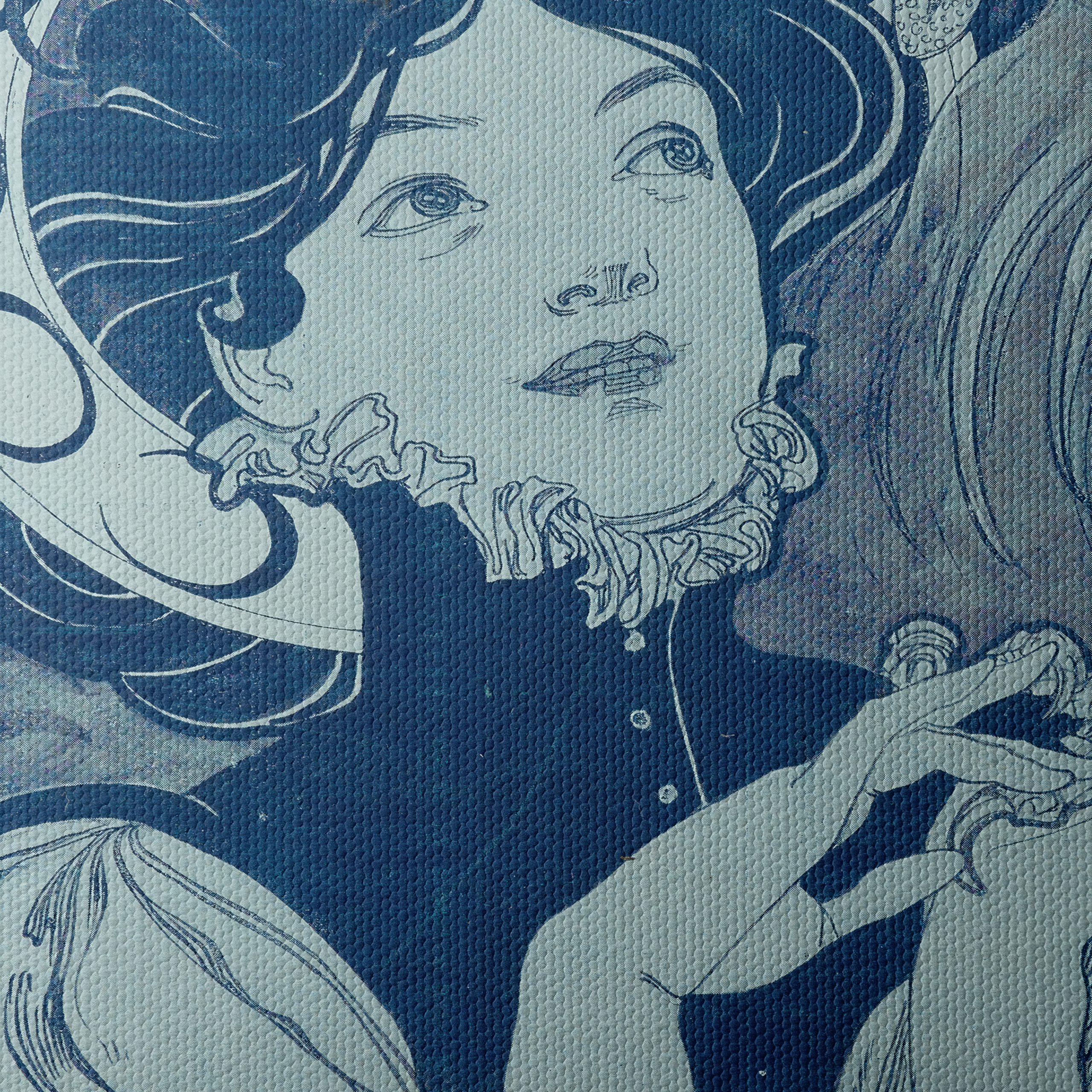 Stylized Portrait of a Woman with a Rooster - Image 4