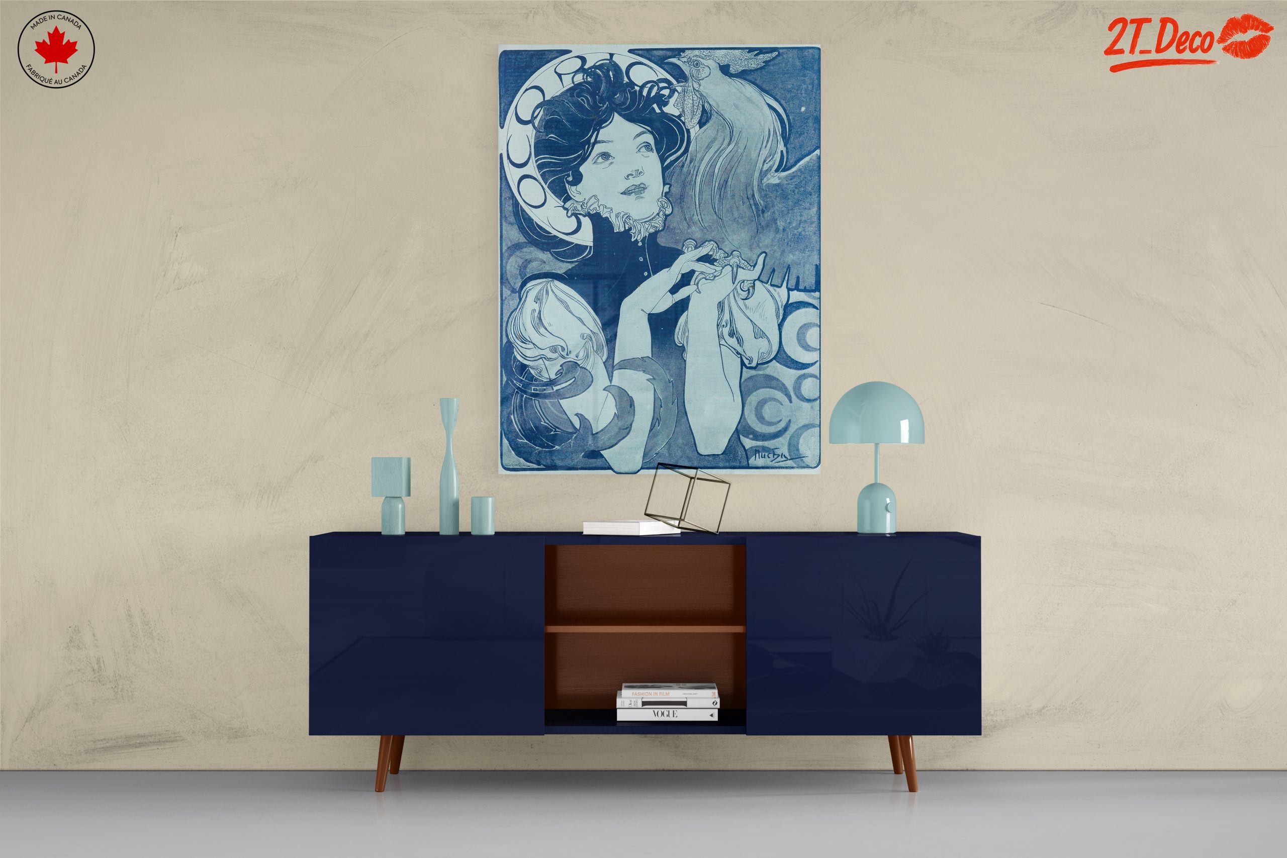 Stylized Portrait of a Woman with a Rooster - Image 8