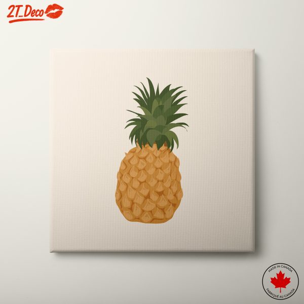 Stylized Pineapple Abstract Art 3
