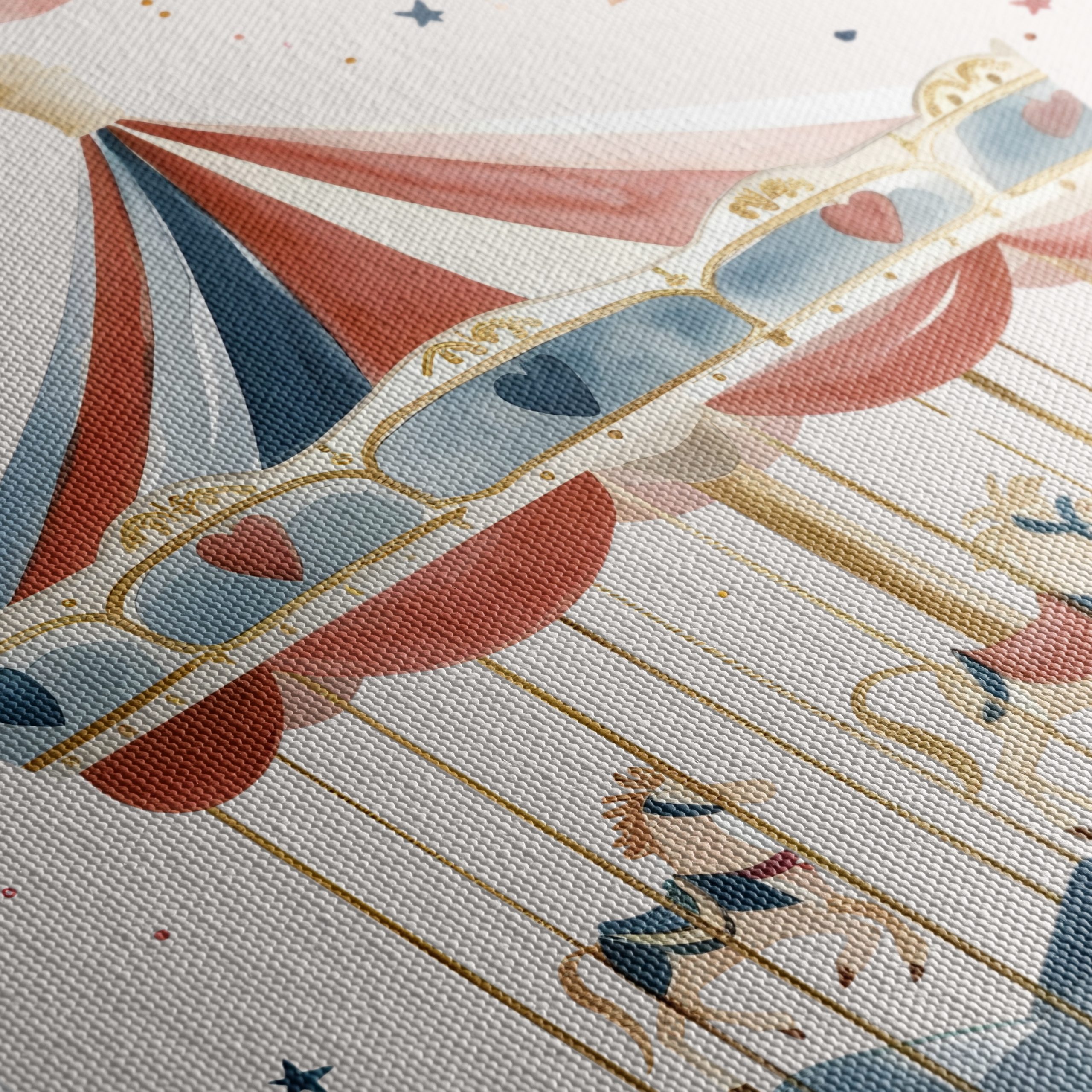 Playful Carousel in Soft Colors - Image 5