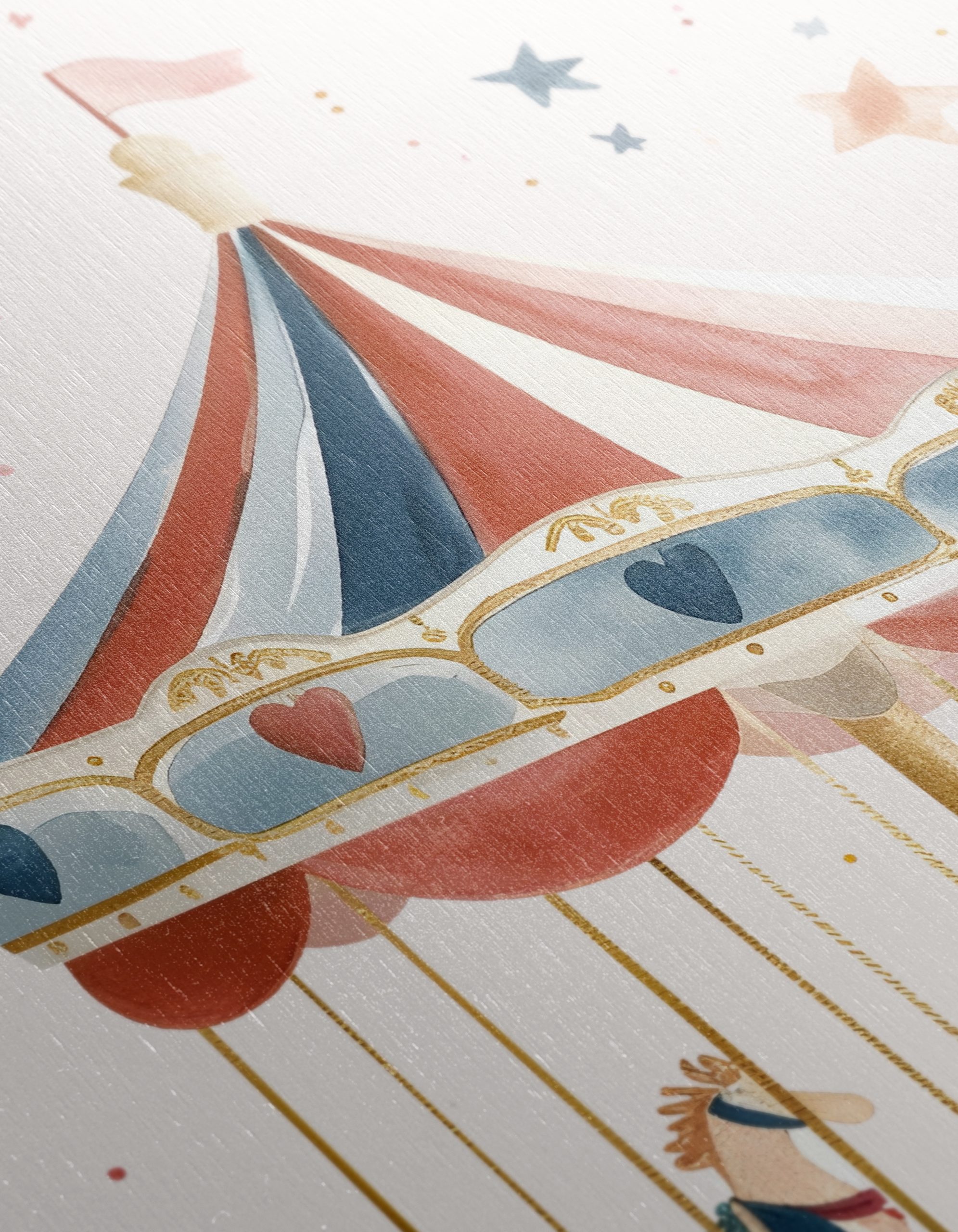 Playful Carousel in Soft Colors - Image 12