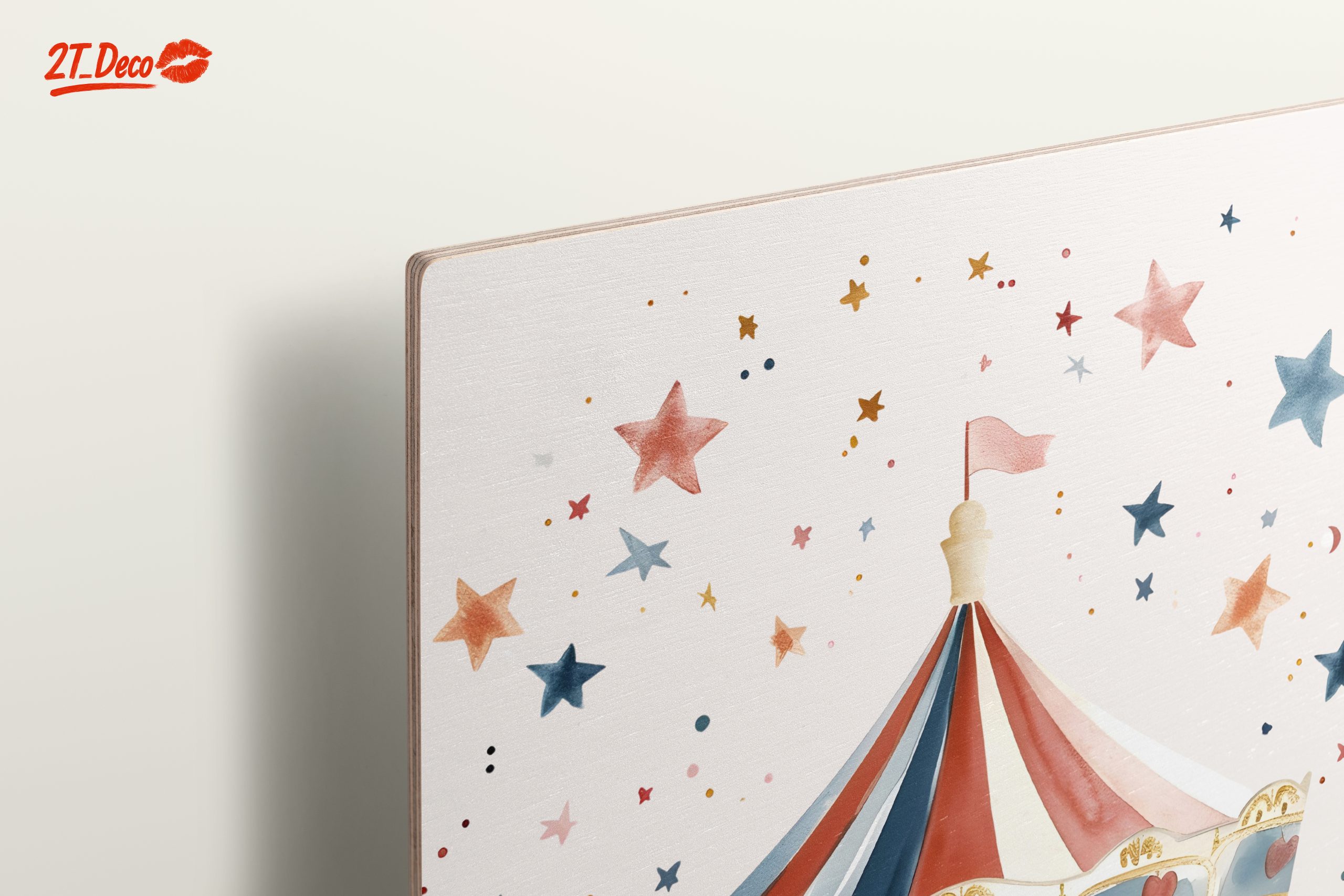 Playful Carousel in Soft Colors - Image 15