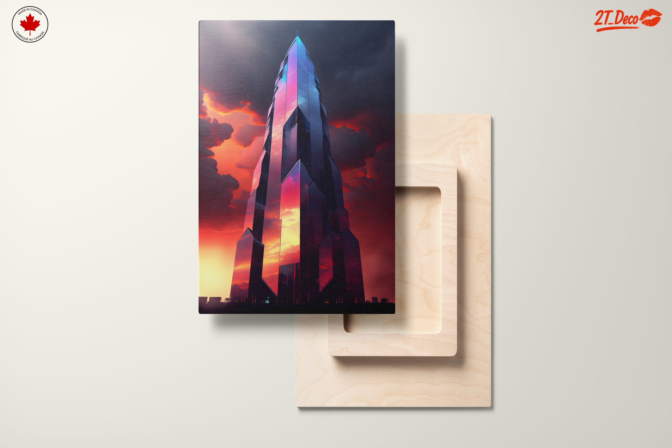 Futuristic Skyscraper Against Dramatic Sky - Image 11