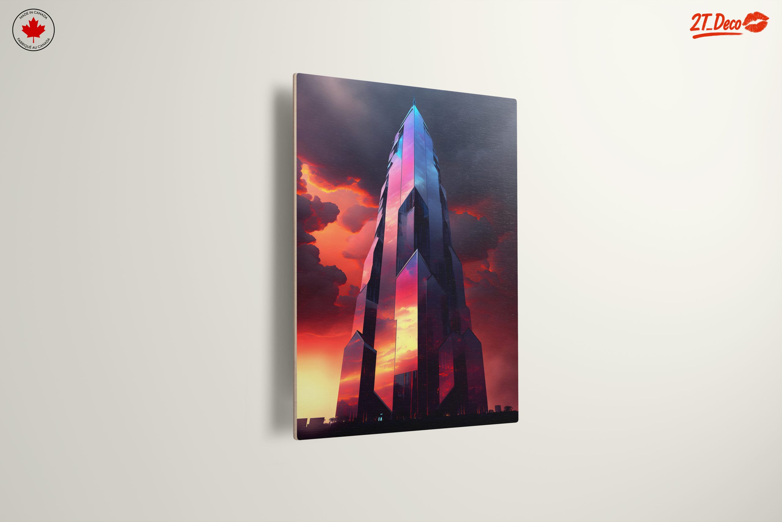 Futuristic Skyscraper Against Dramatic Sky - Image 13