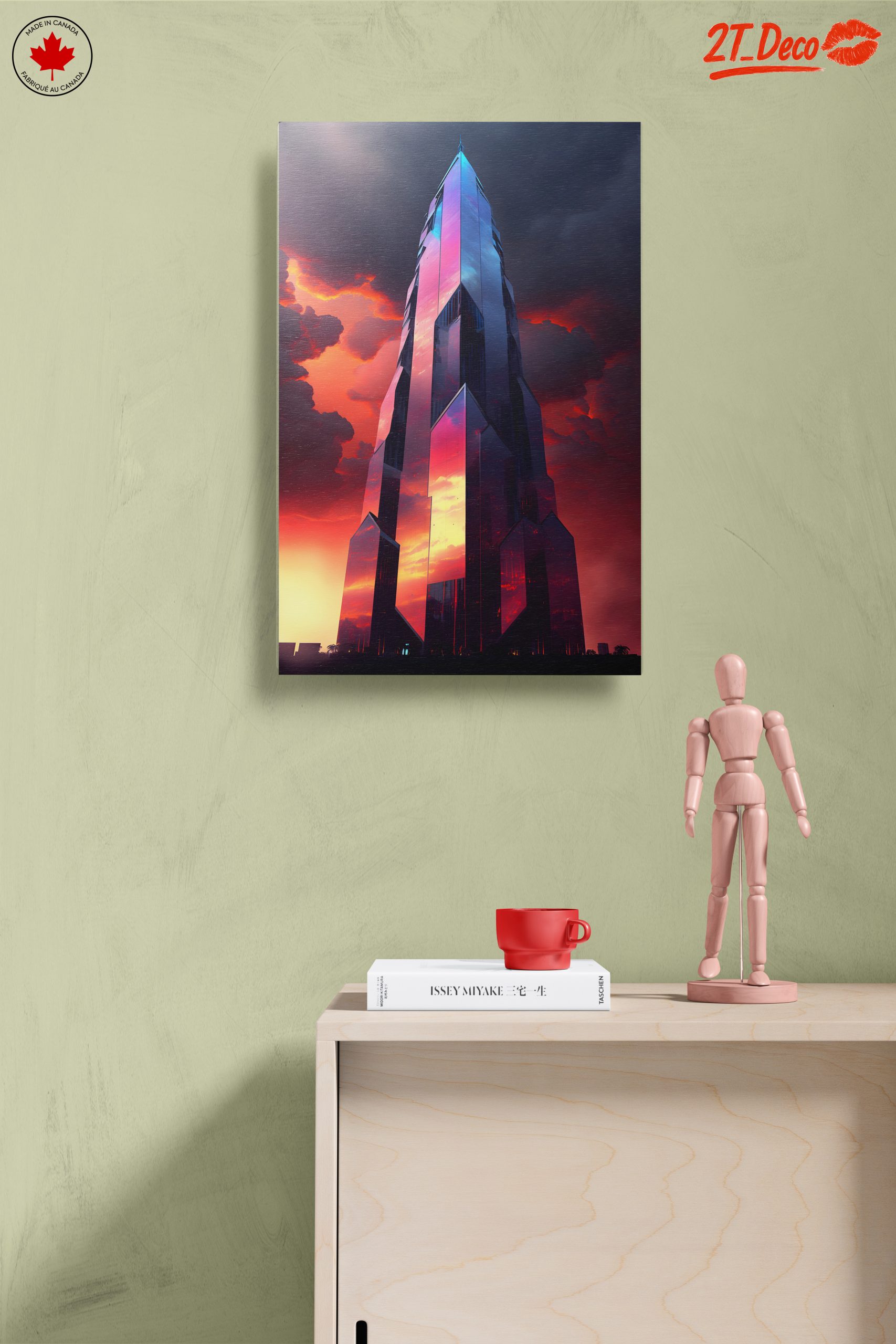 Futuristic Skyscraper Against Dramatic Sky - Image 14