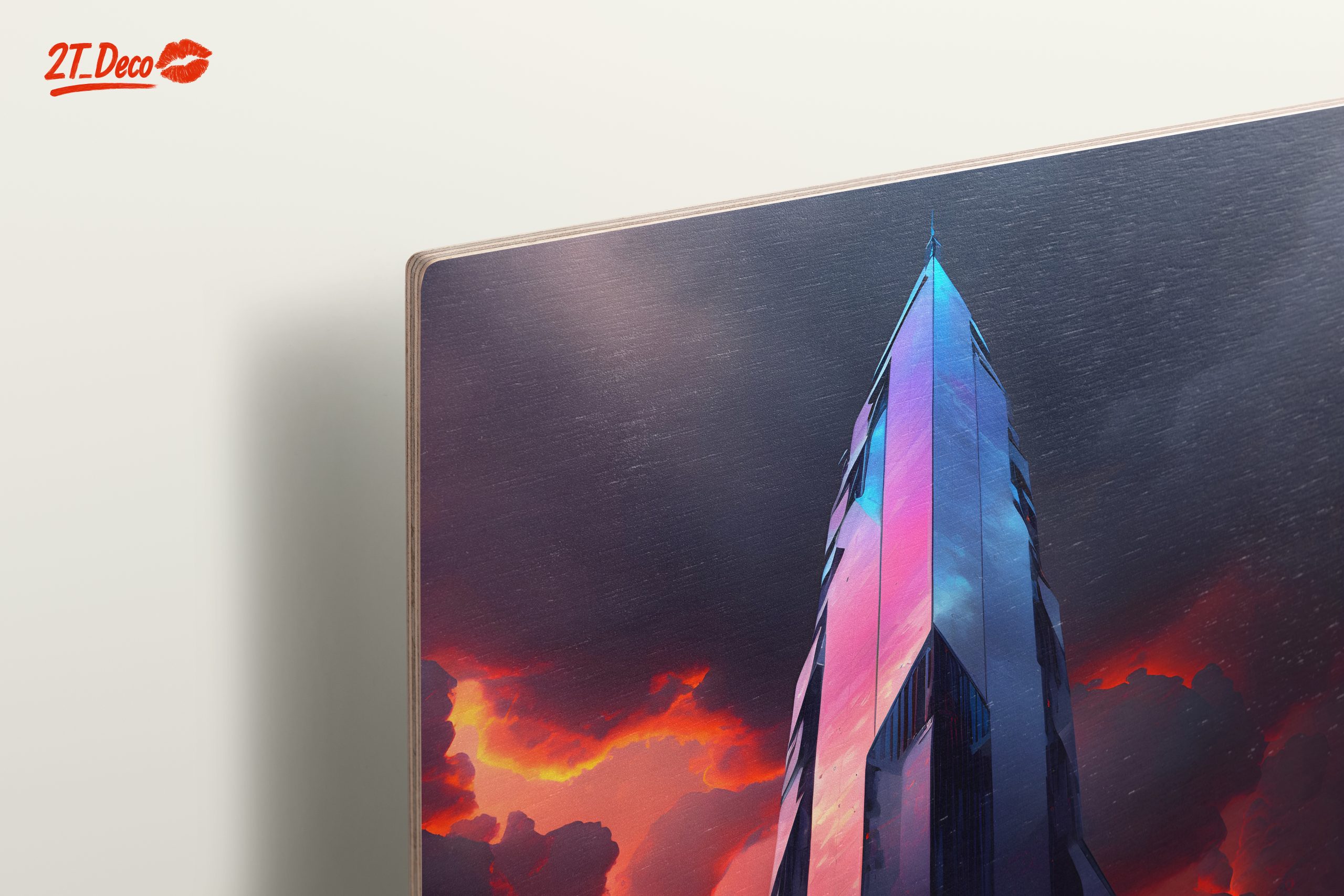 Futuristic Skyscraper Against Dramatic Sky - Image 15