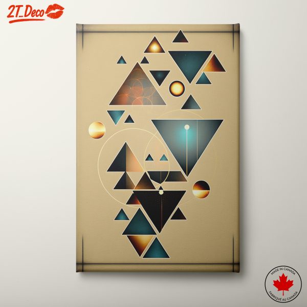 Intricate Geometric Abstract Art Design