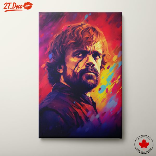 Stylized Character Artwork in Bold Colors