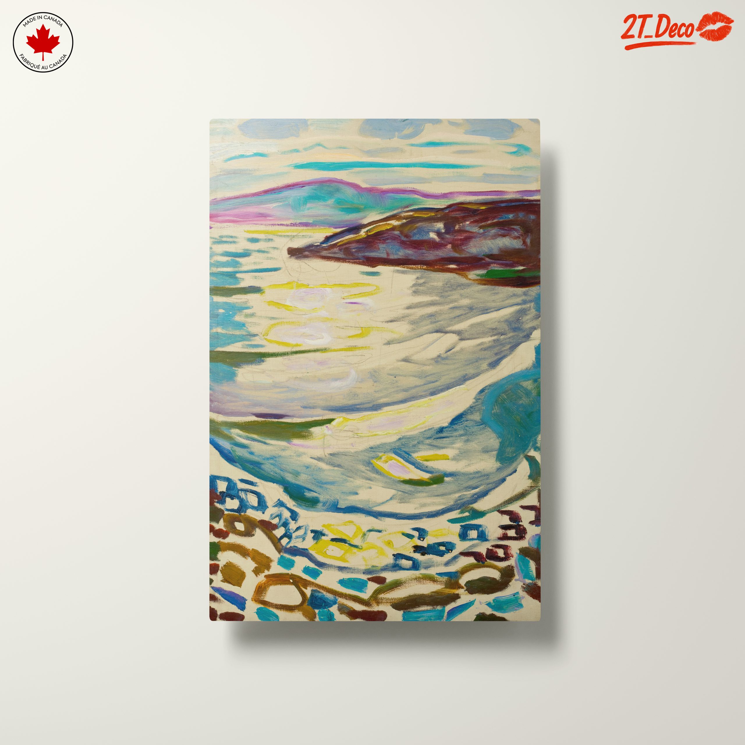 Stylized Abstract Coastal Landscape 2 - Image 10