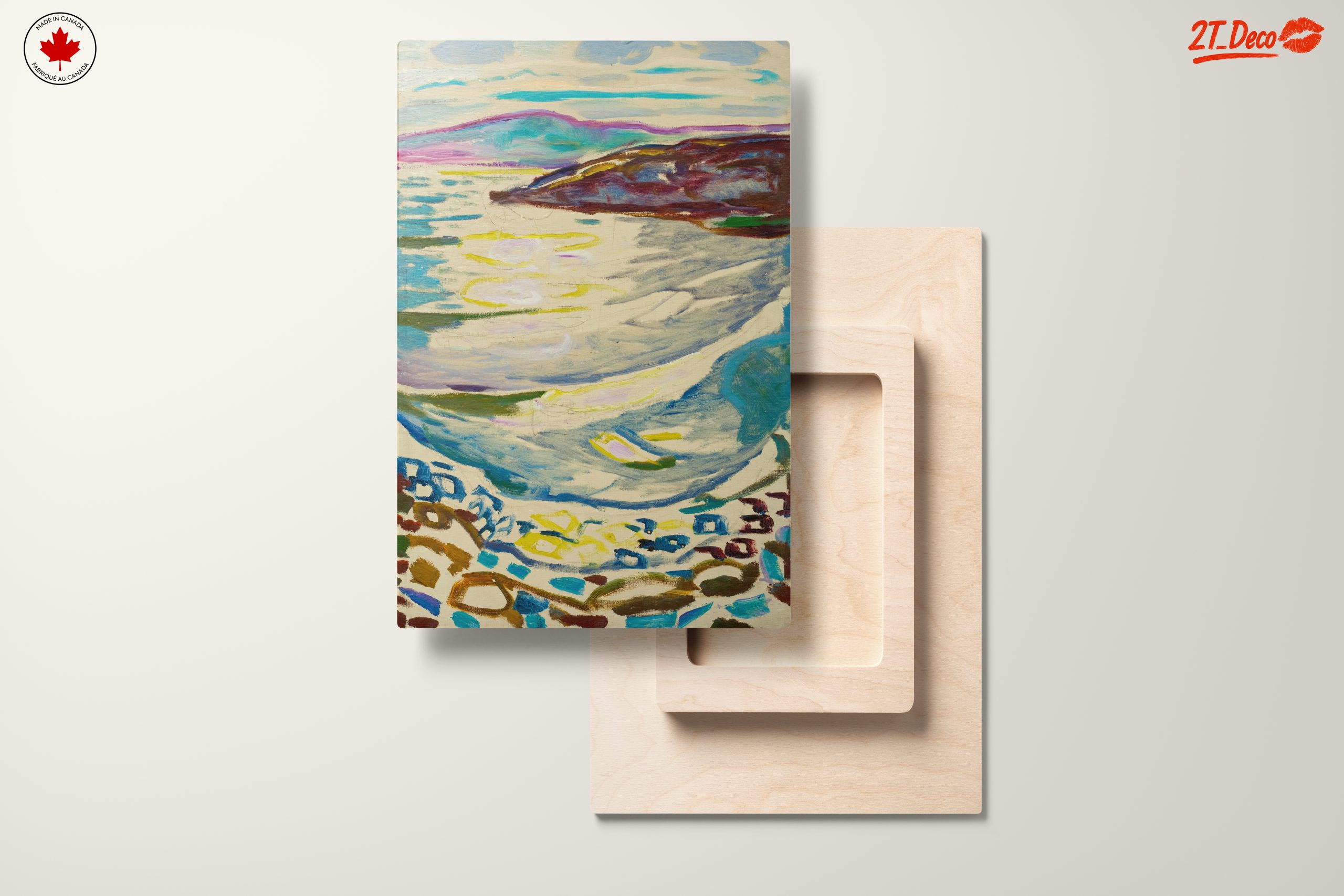 Stylized Abstract Coastal Landscape 2 - Image 11
