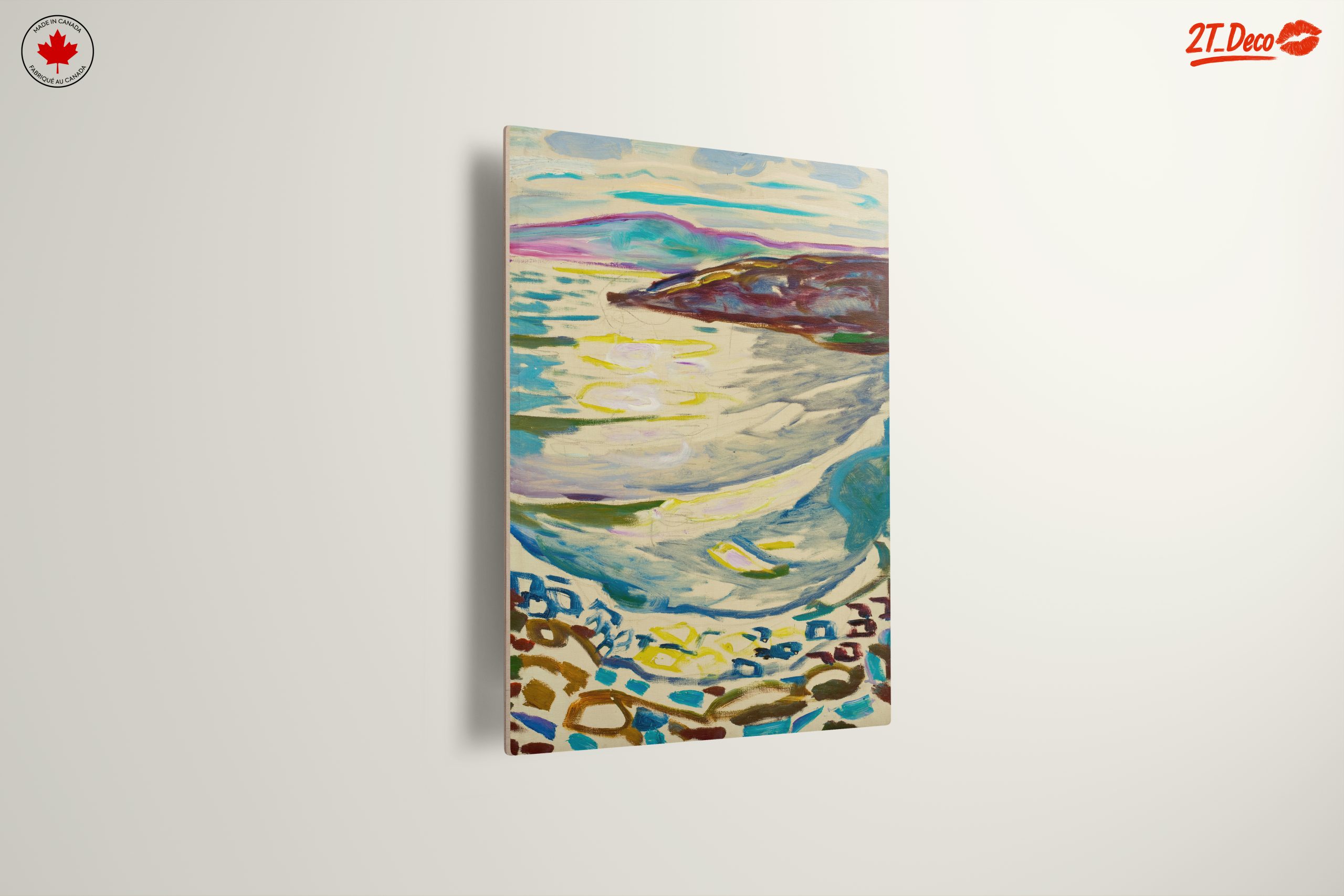 Stylized Abstract Coastal Landscape 2 - Image 13