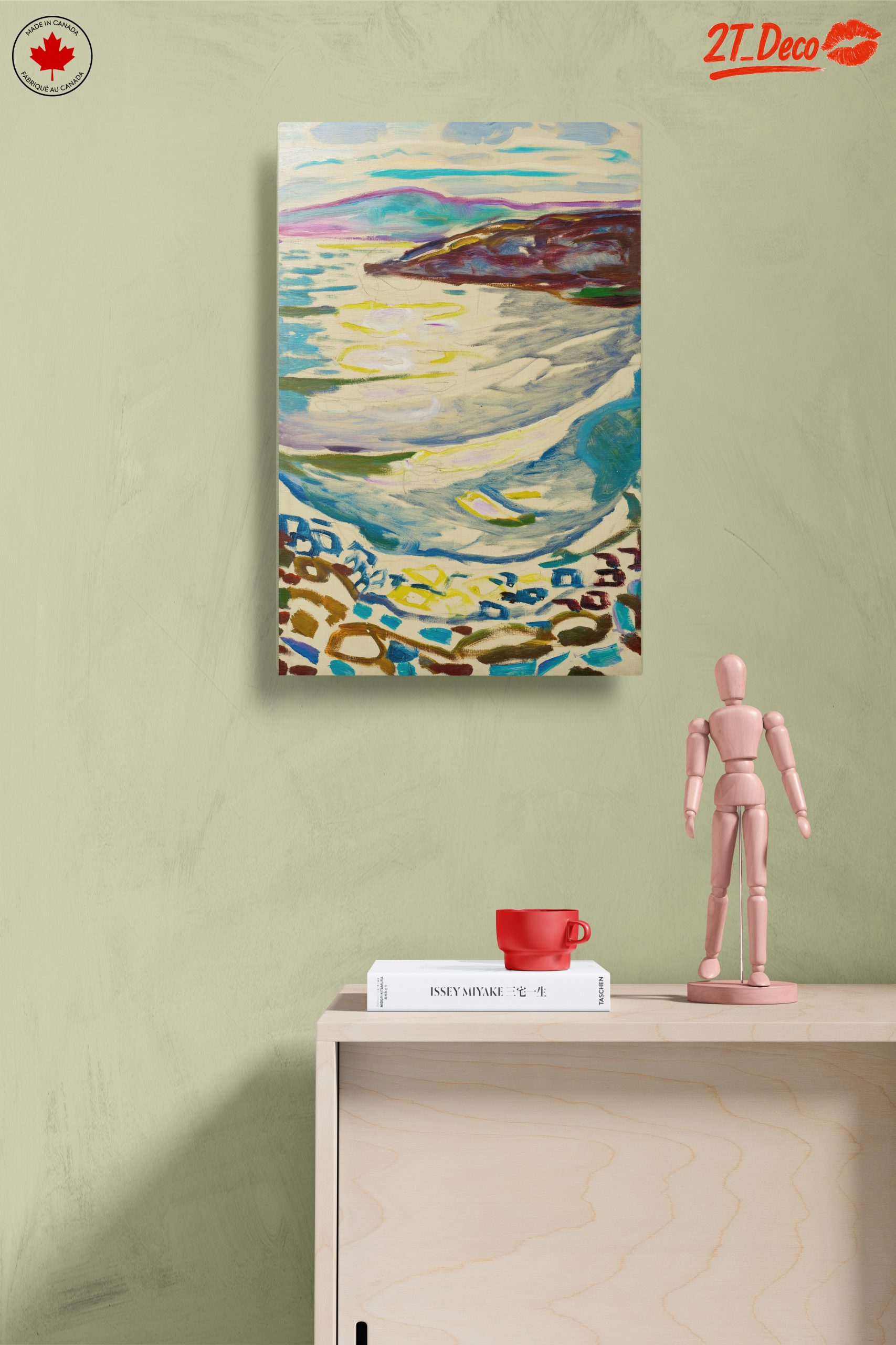 Stylized Abstract Coastal Landscape 2 - Image 14