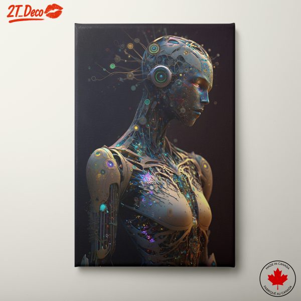 Futuristic Robotic Character Art 2