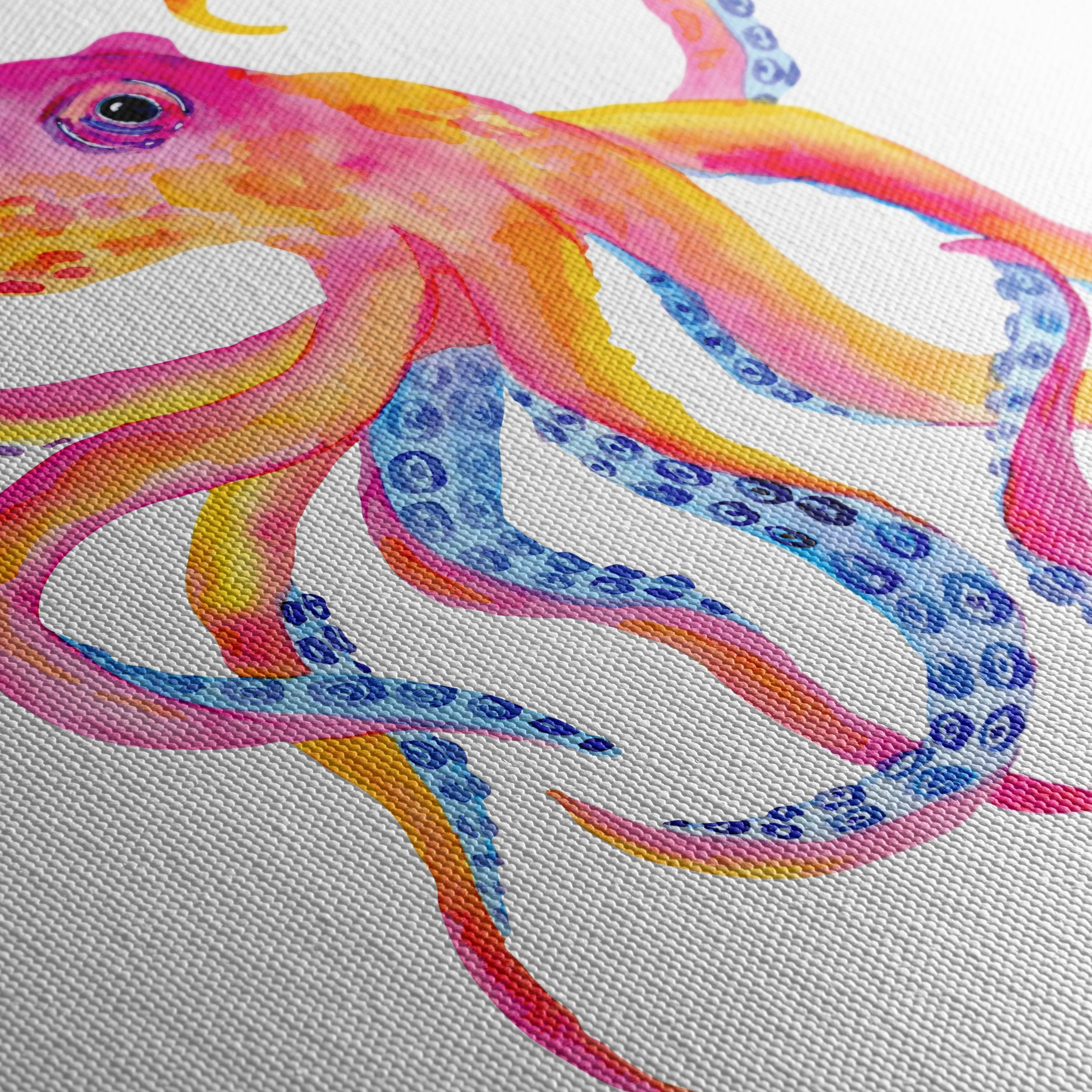 Colorful Abstract Octopus Artwork - Image 5