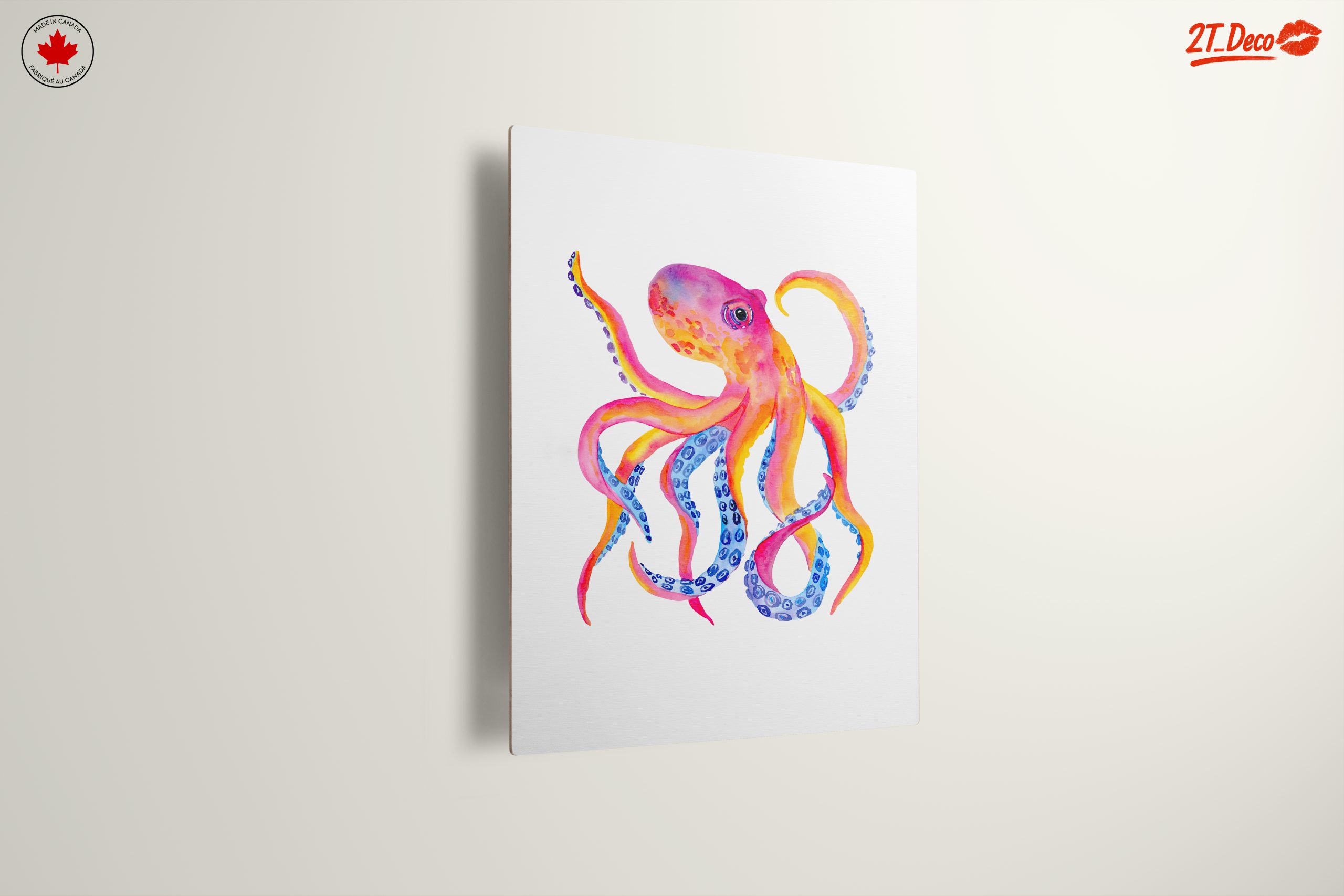 Colorful Abstract Octopus Artwork - Image 13